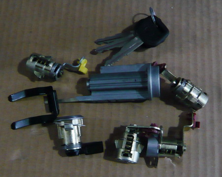 Full car lock cylinder, GX