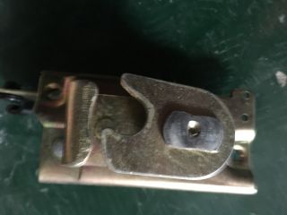 Luggage rack door lock