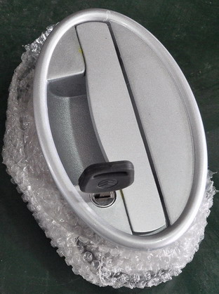 Luggage rack door lock