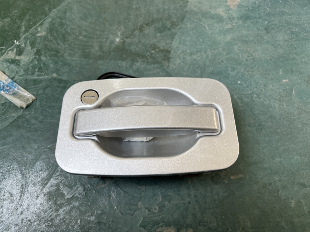 Luggage rack door lock