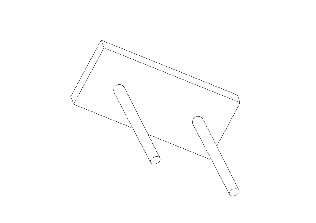 Air conditioning accessories, refrigerant pipe embedded bolts