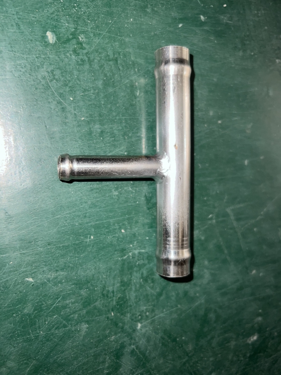 Multi-way connector-warm air, stainless steel, Φ16Φ16Φ10