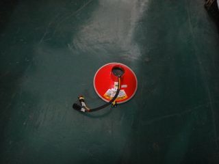 Equipment cabin fire extinguisher, 0.4KG, dry powder