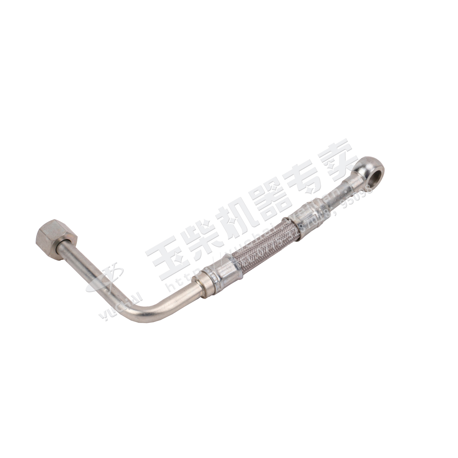 Supercharger return pipe welding assembly