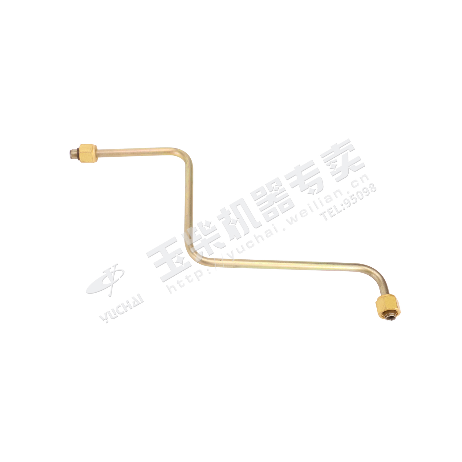 Oil transfer pump to diesel filter oil pipe assembly-1