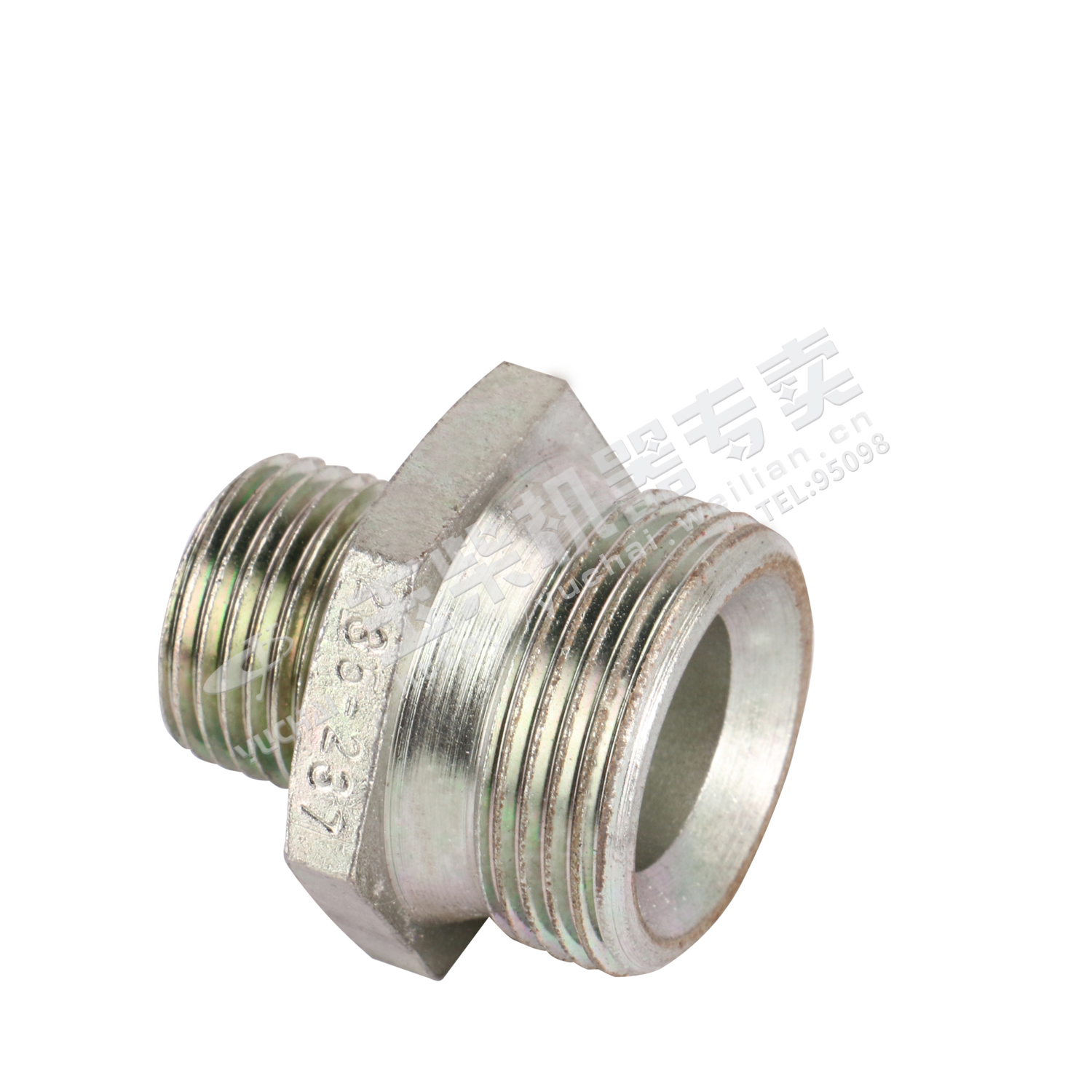 Air compressor exhaust connector-1