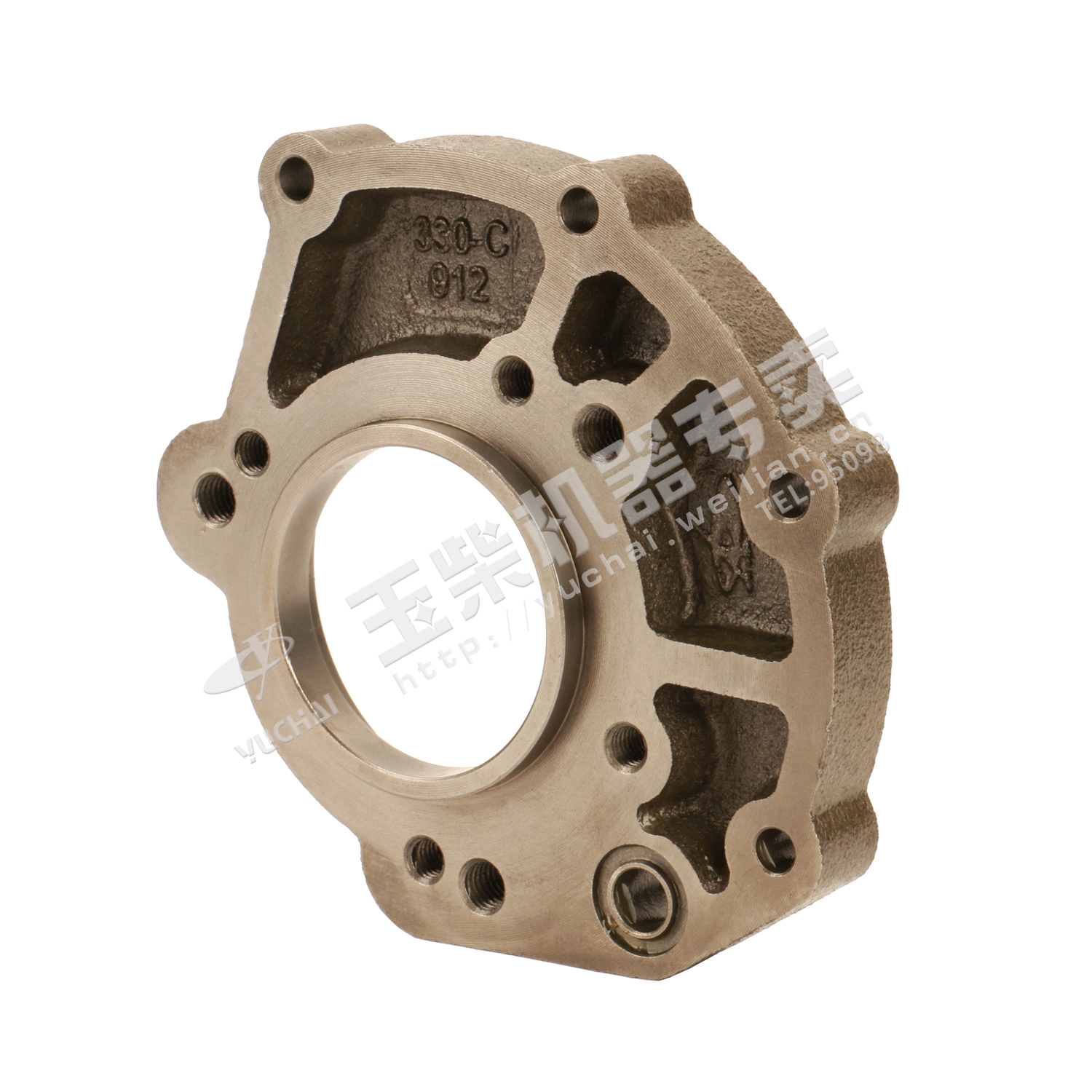 Air compressor support plate