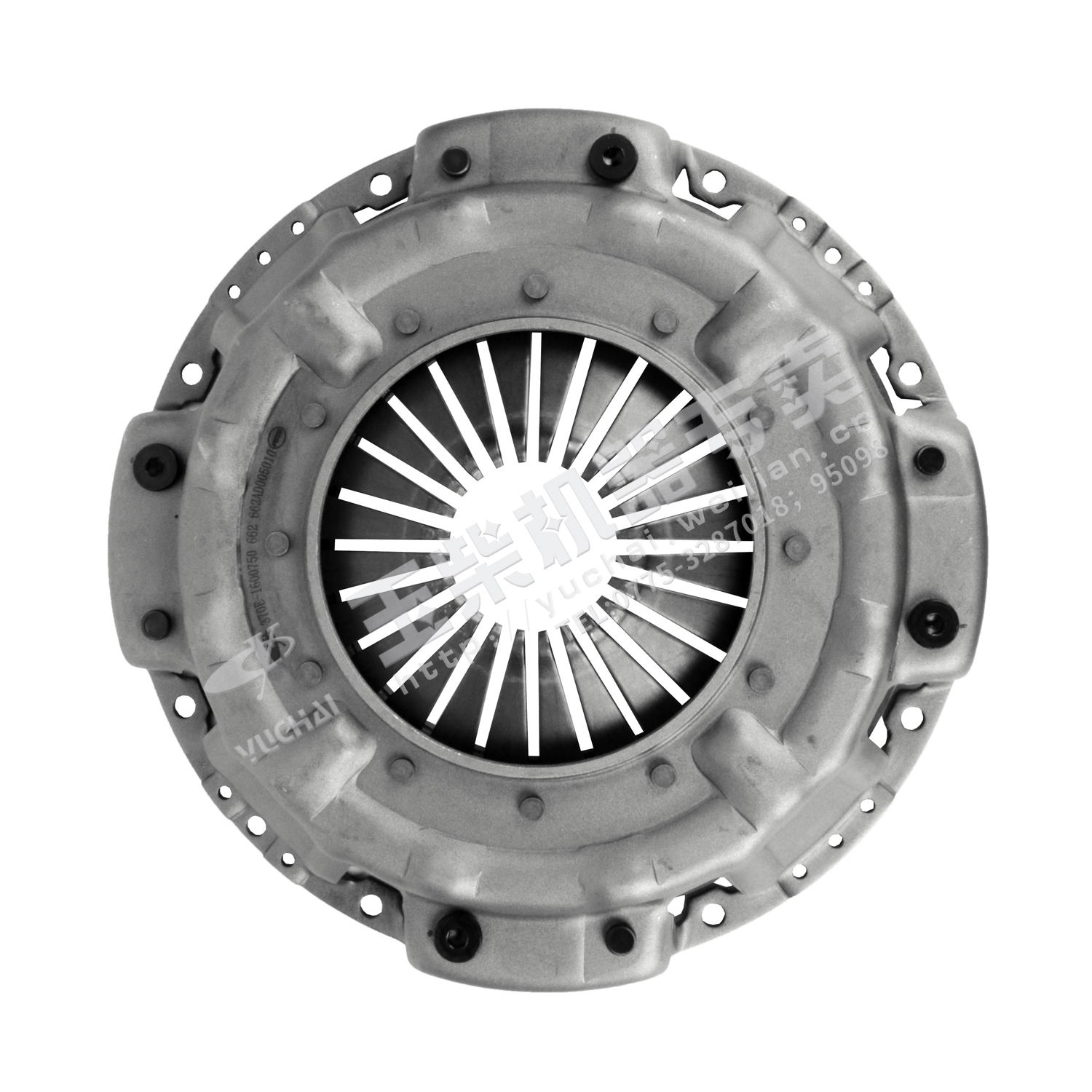 Clutch cover and plate assembly