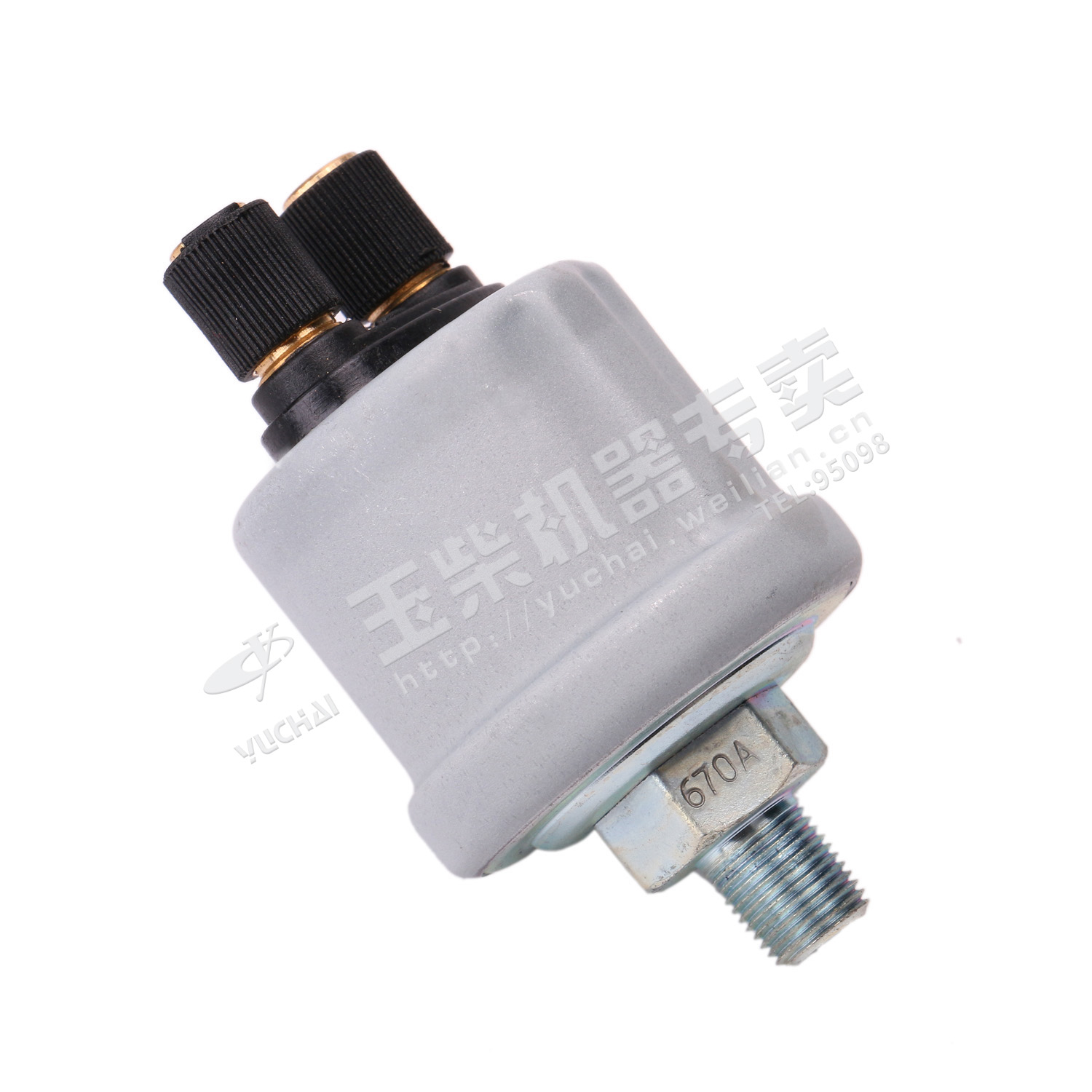 Oil pressure sensing plug (dual function) 24V