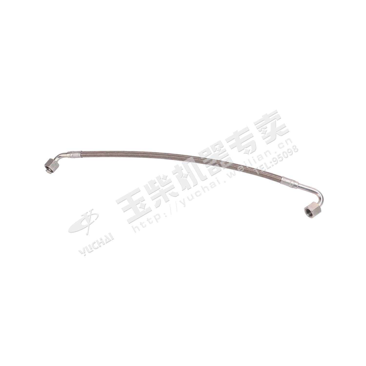 Supercharger oil inlet hose