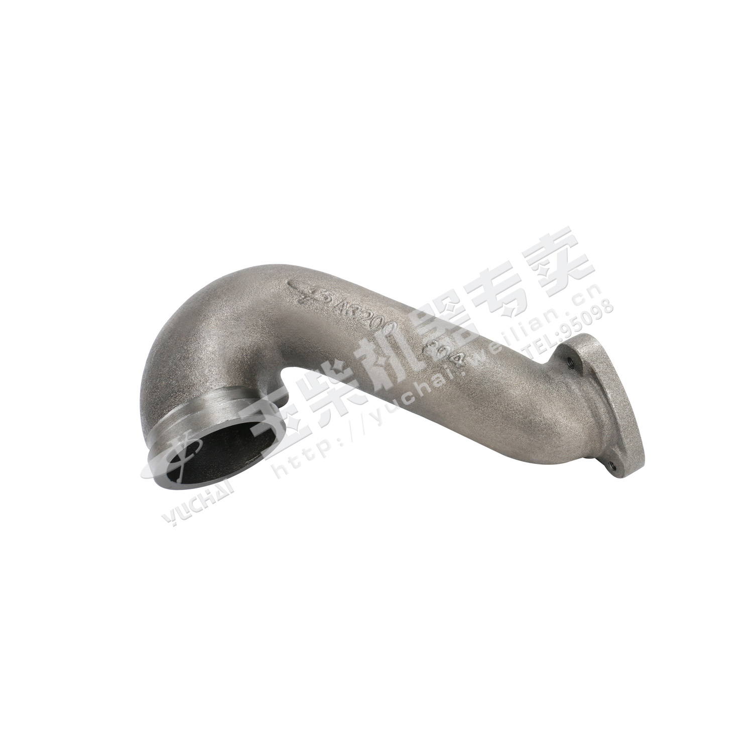 Turbo rear exhaust pipe