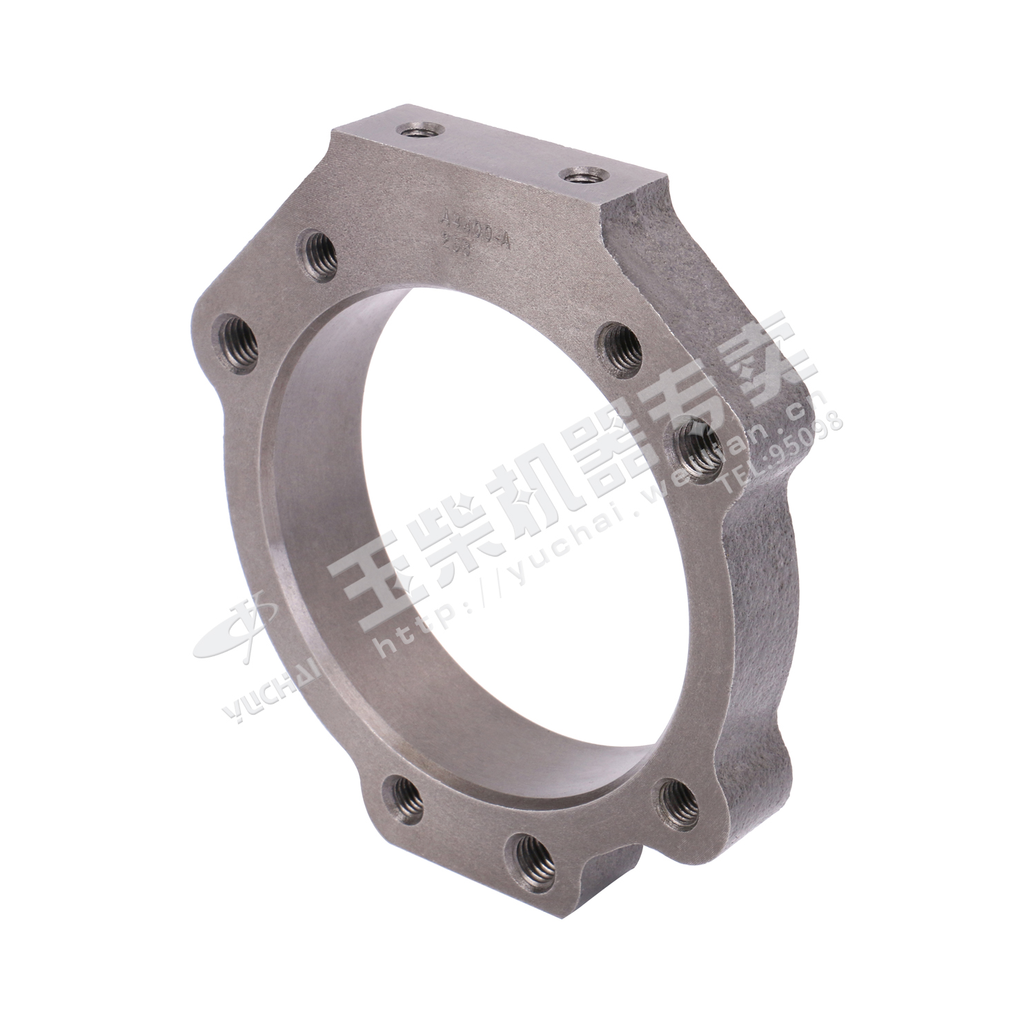 Fuel injection pump connection plate