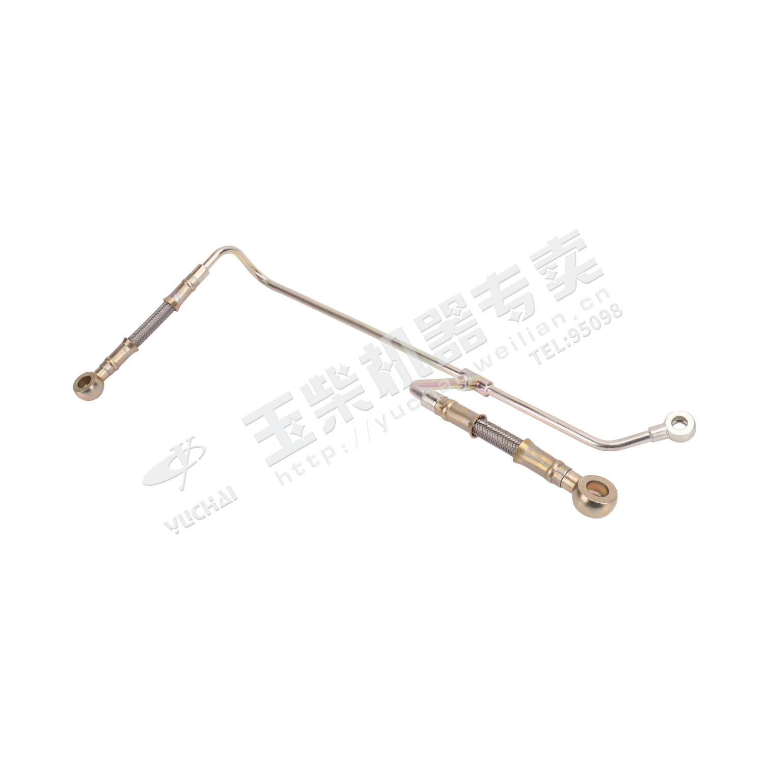 Engine oil inlet pipe assembly