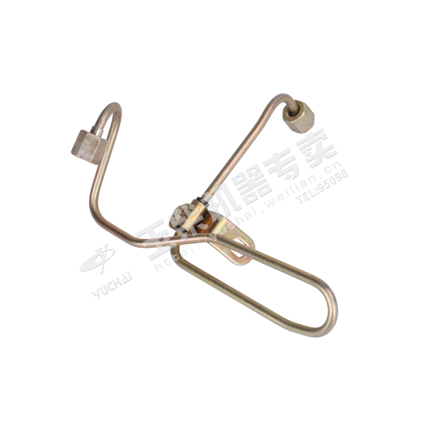 First cylinder high pressure oil pipe assembly