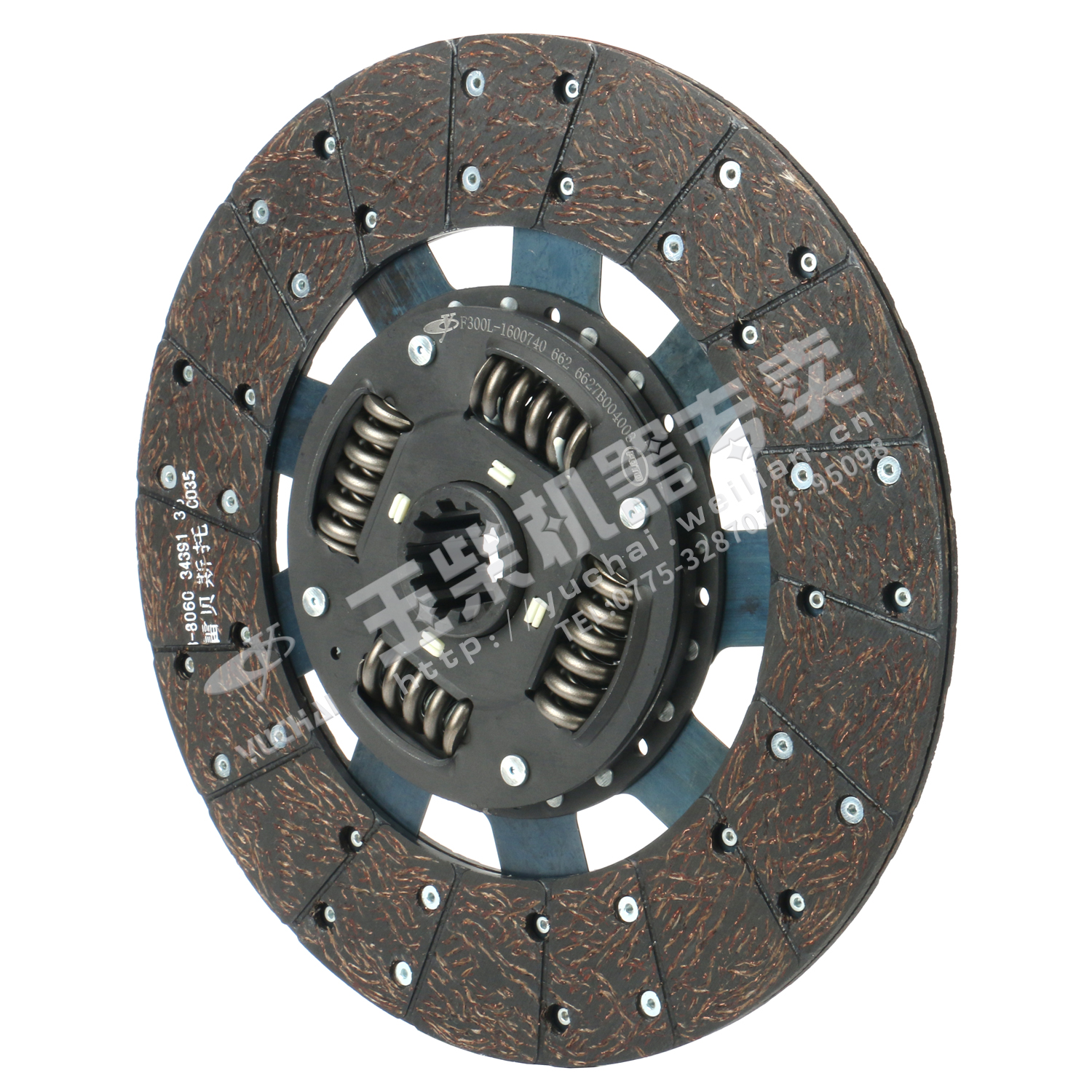 Clutch driven plate subassembly-1