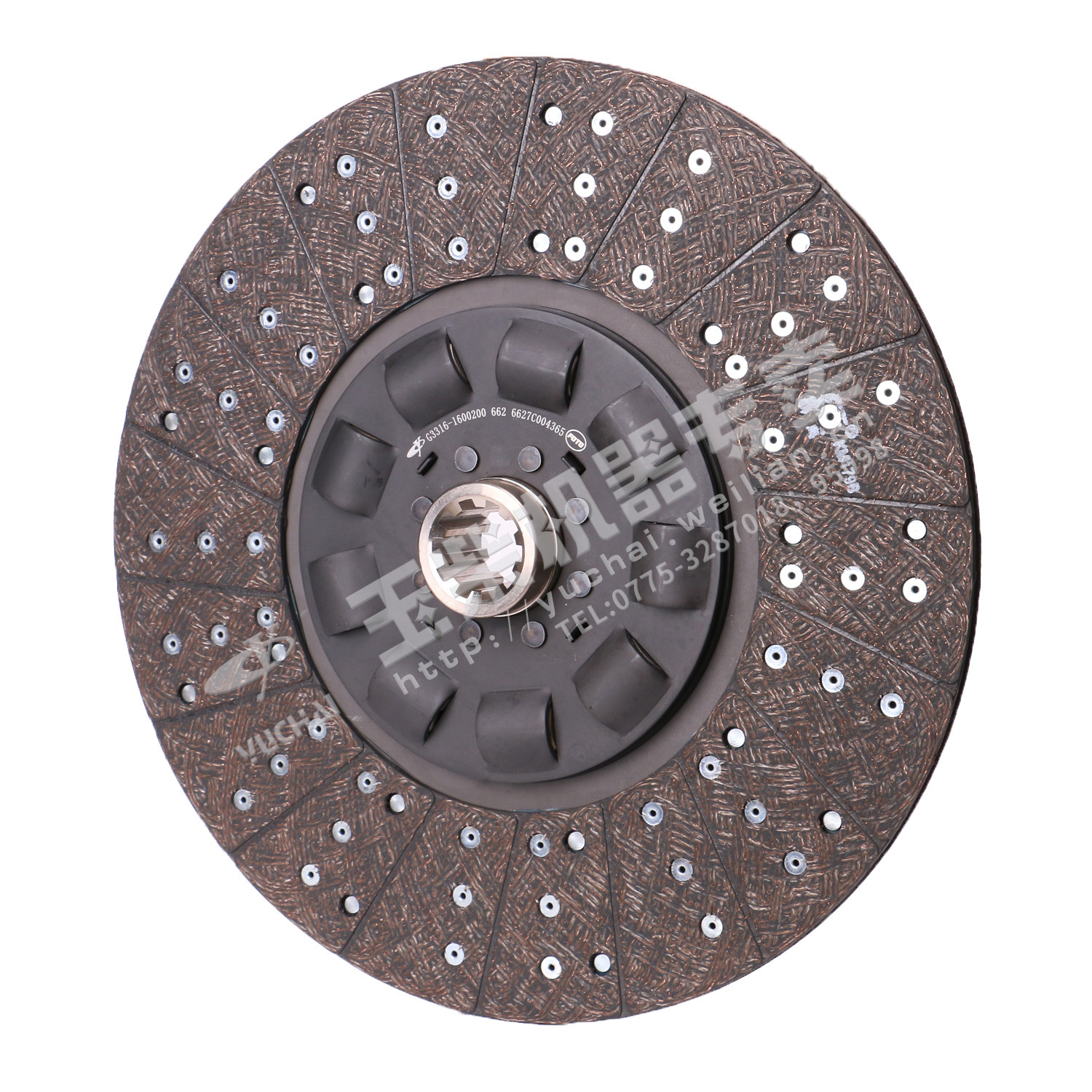 Clutch driven plate subassembly-2