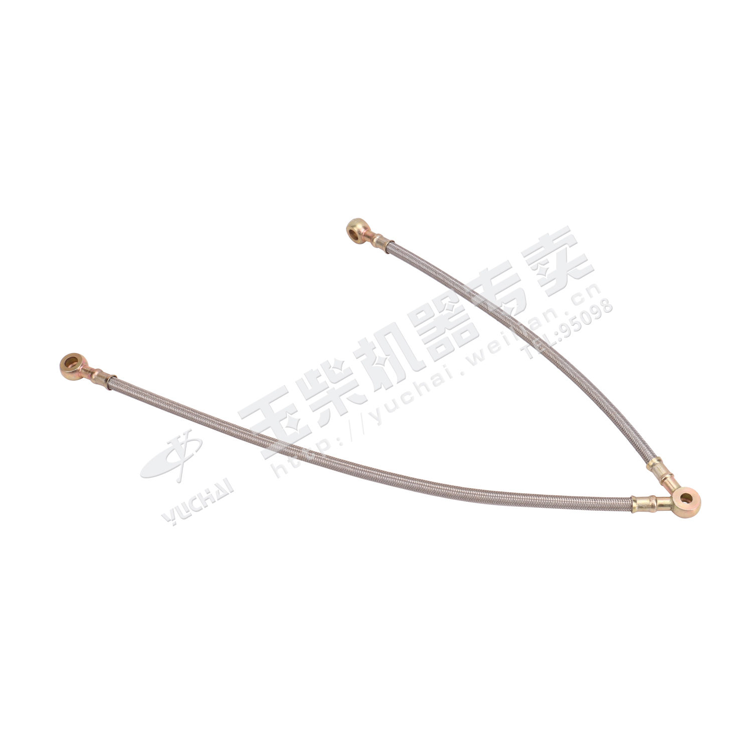 Air compressor oil inlet pipe assembly