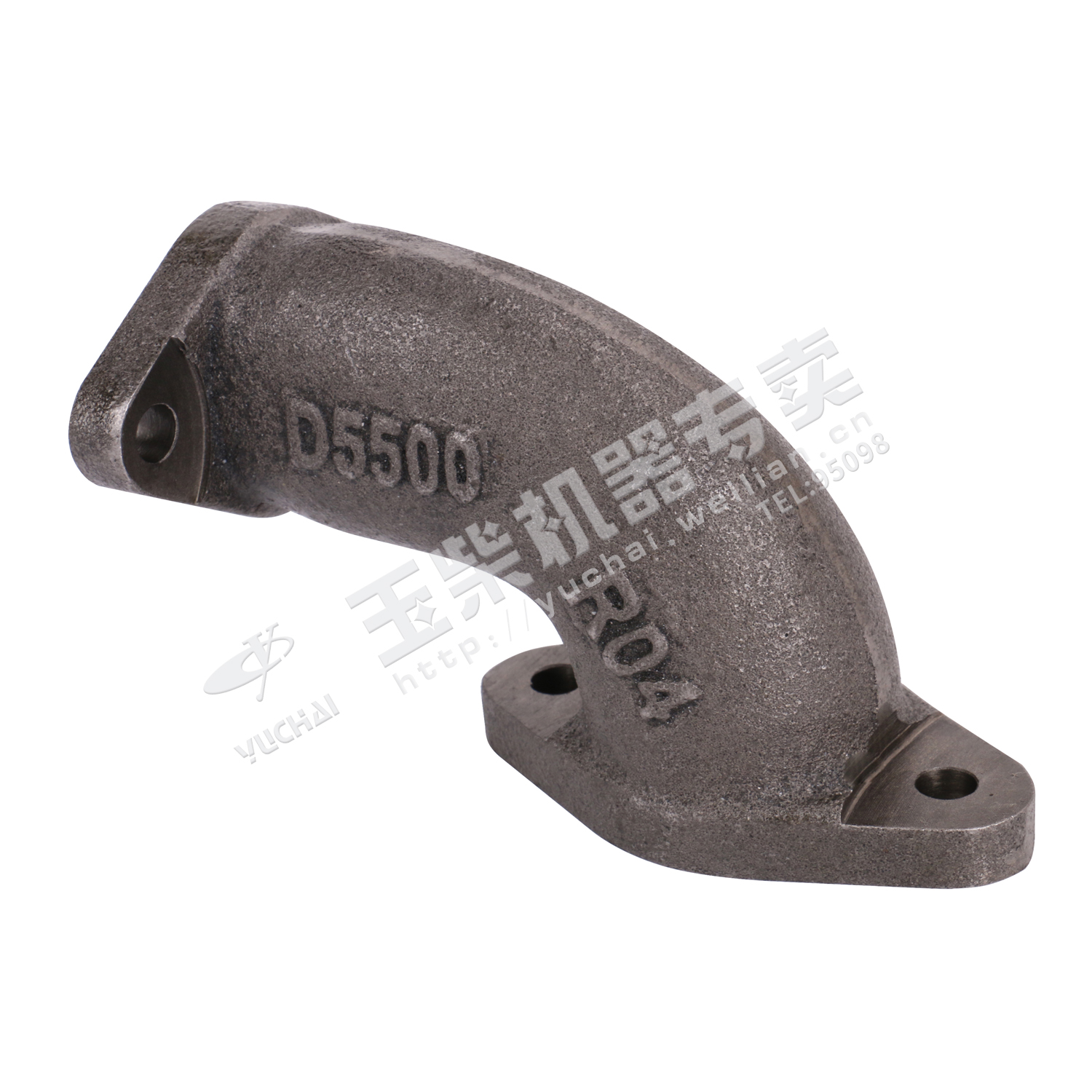 EGR cooler air intake pipe