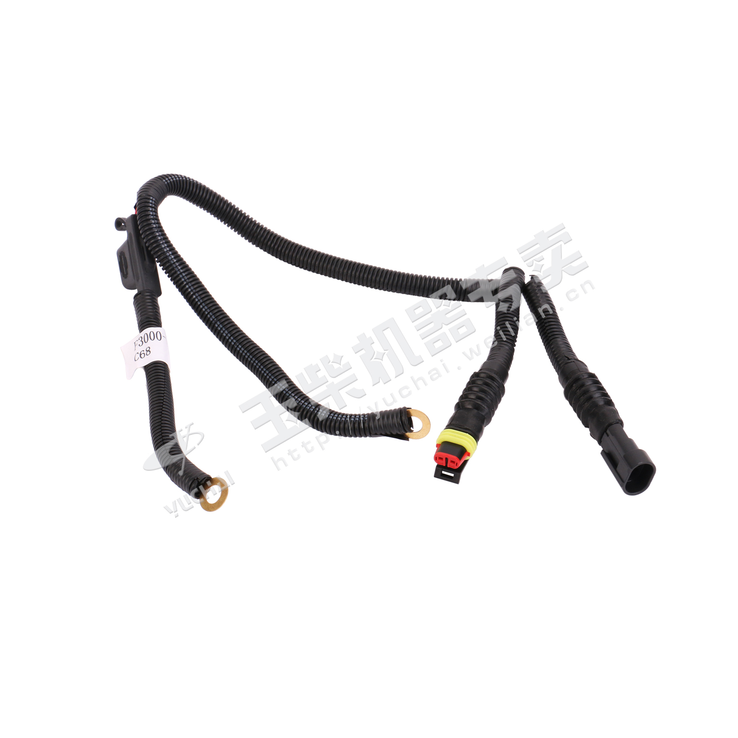 Electromagnetic fan harness