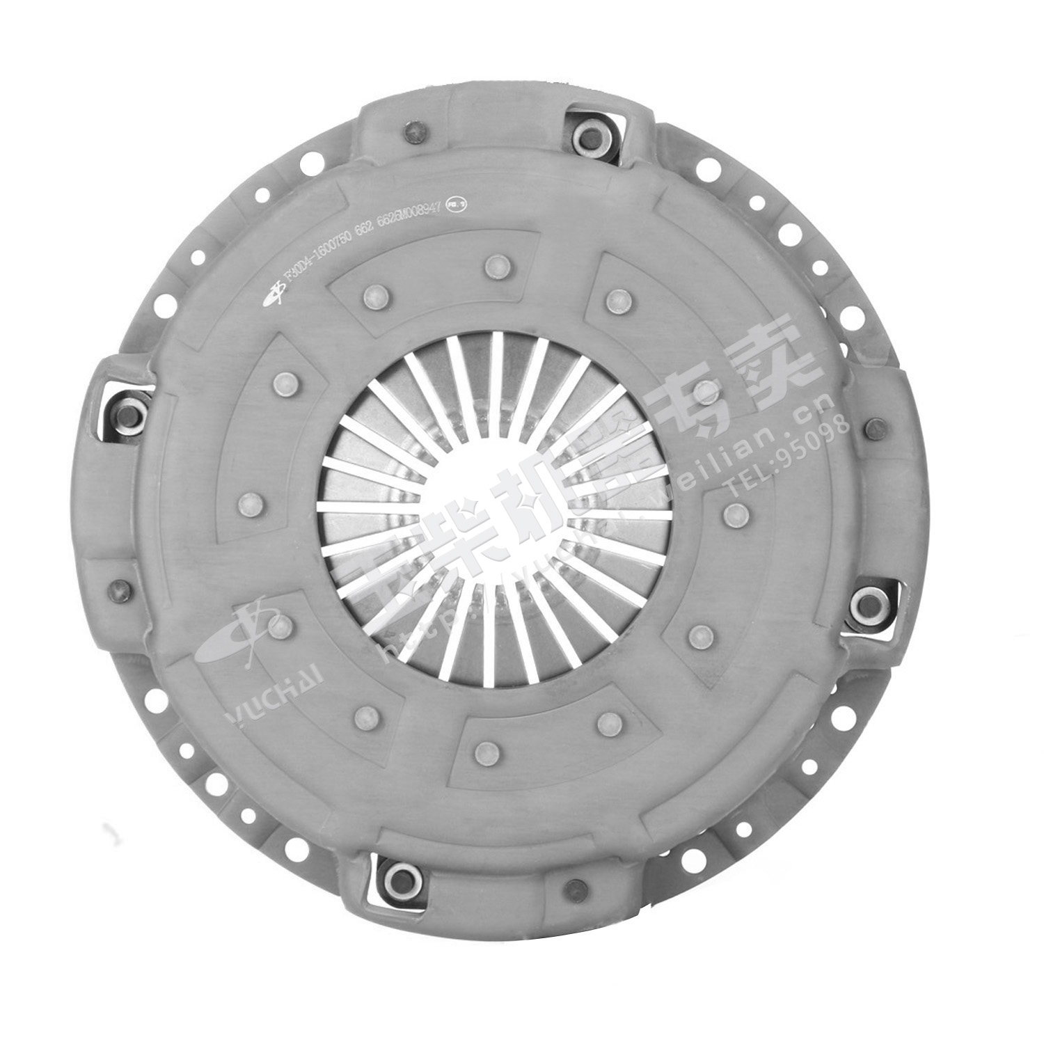 Clutch cover and plate assembly-2