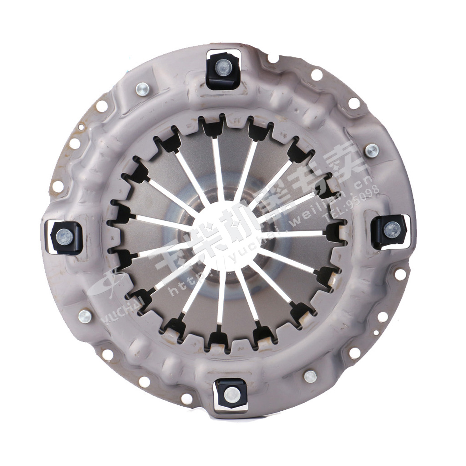 Clutch cover and plate assembly