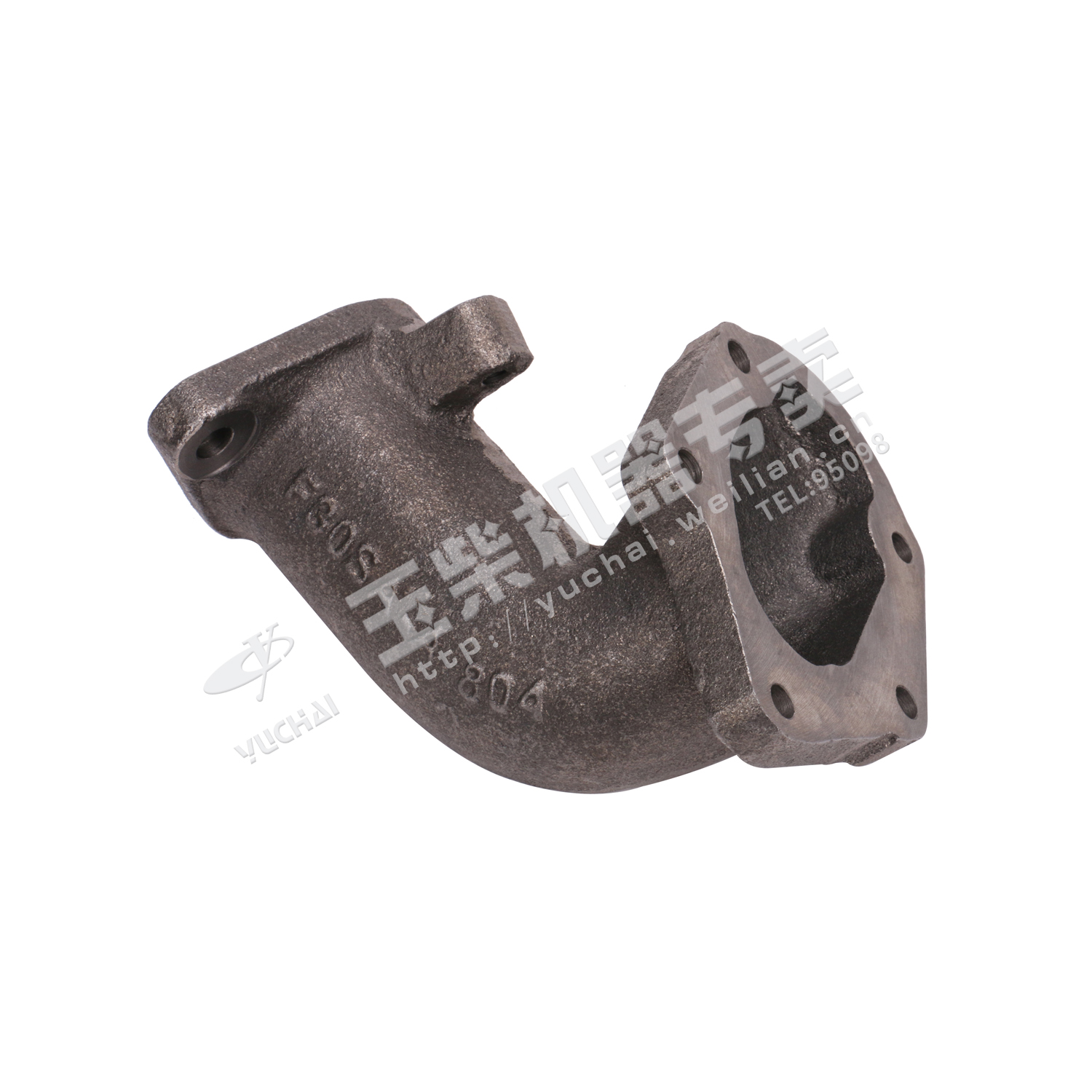 Turbo rear exhaust pipe