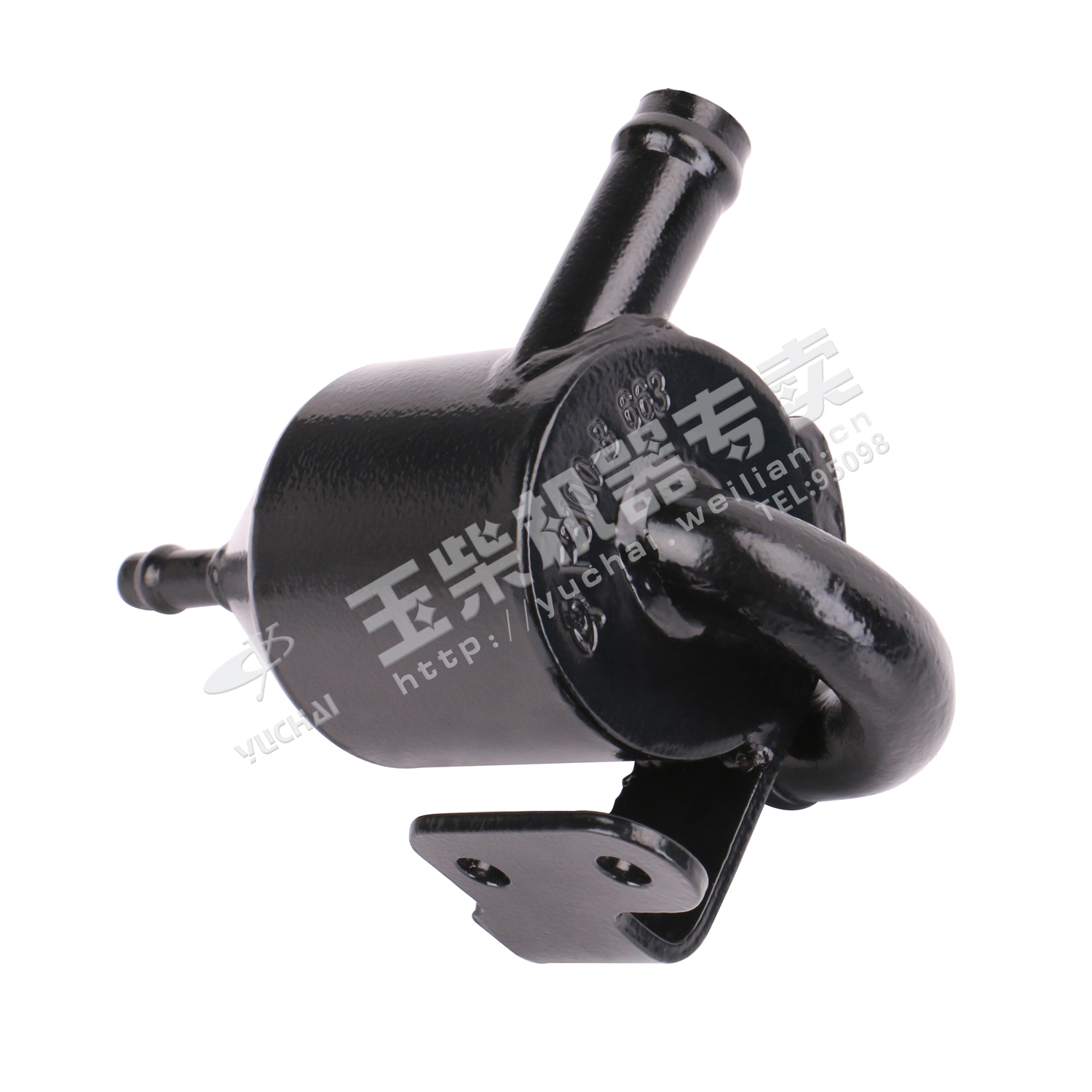 Centrifugal oil and gas separator