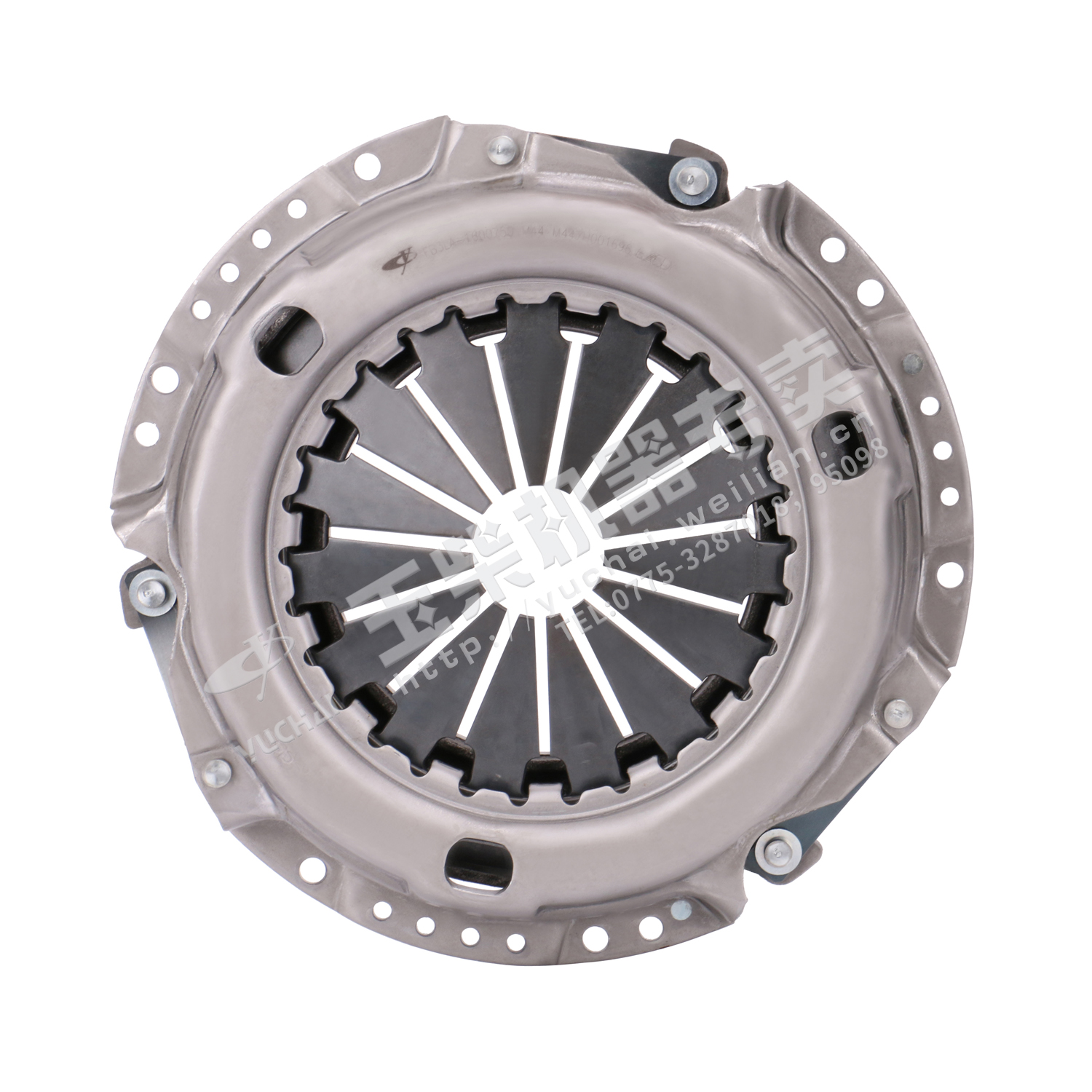 Clutch cover and plate assembly