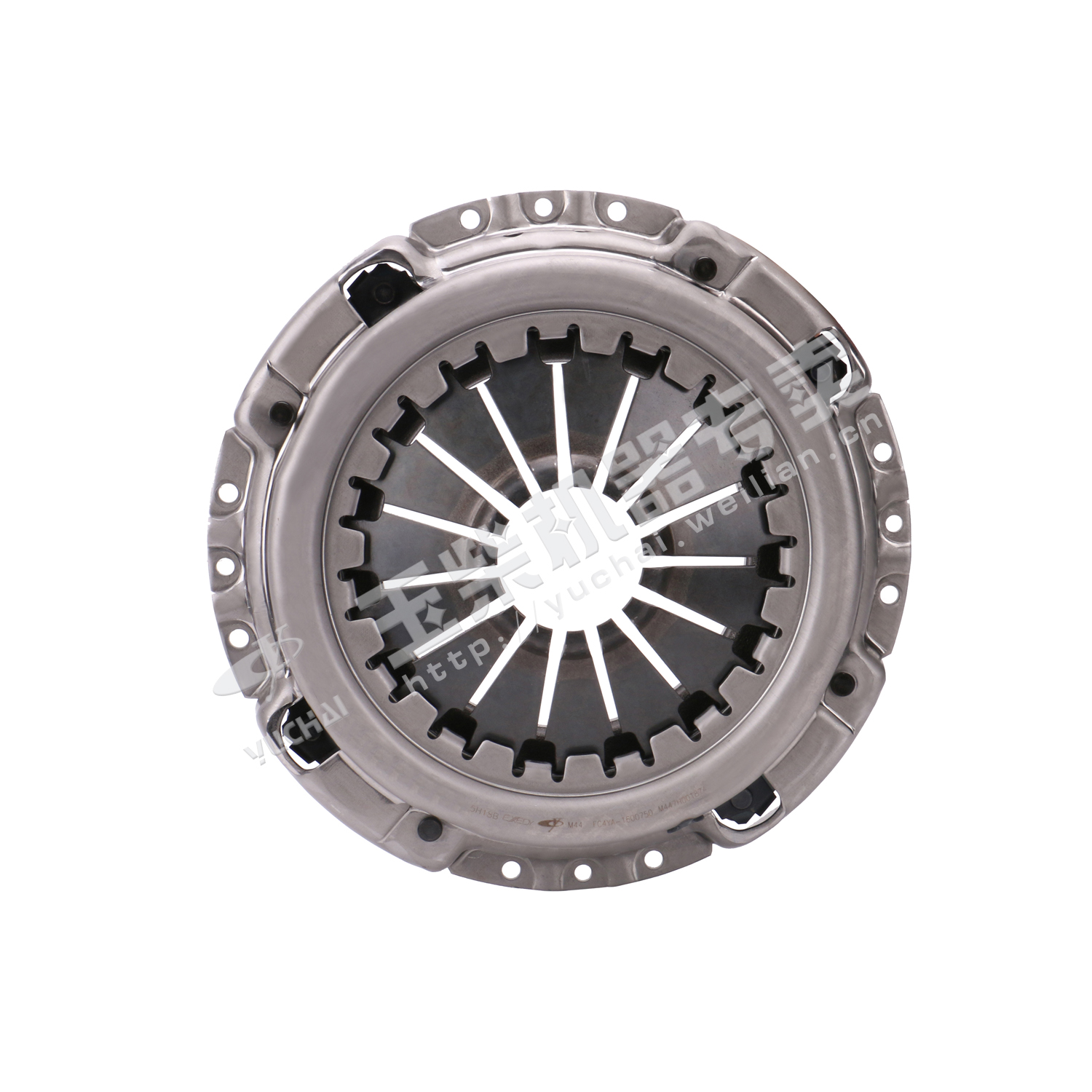 Clutch cover and plate assembly