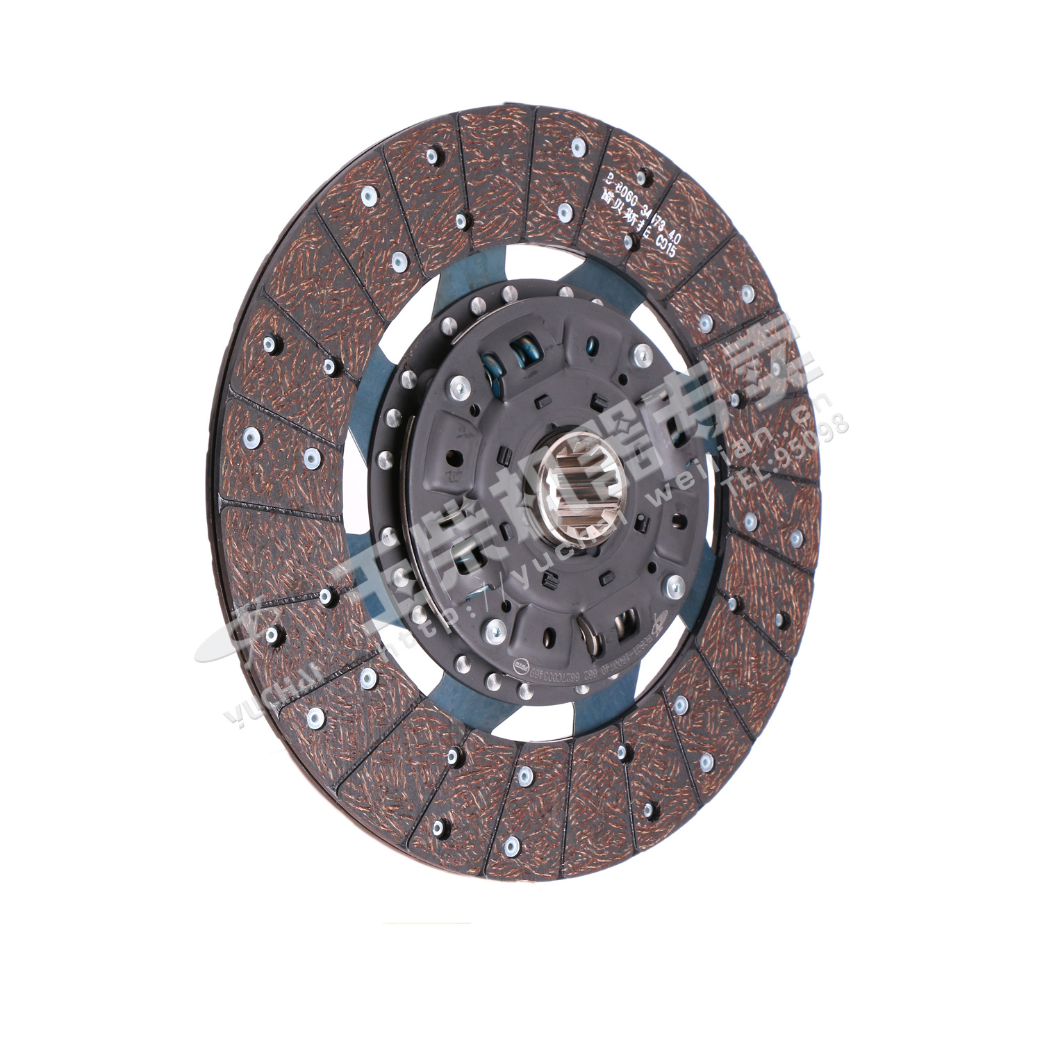 离合器从动盘组件-1