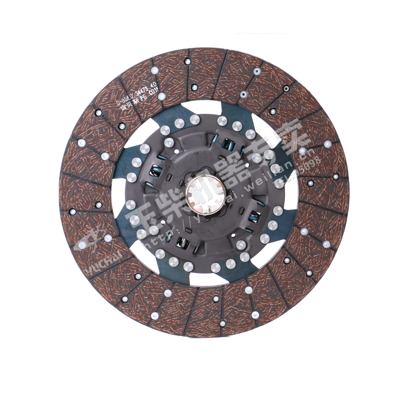 离合器从动盘组件-2