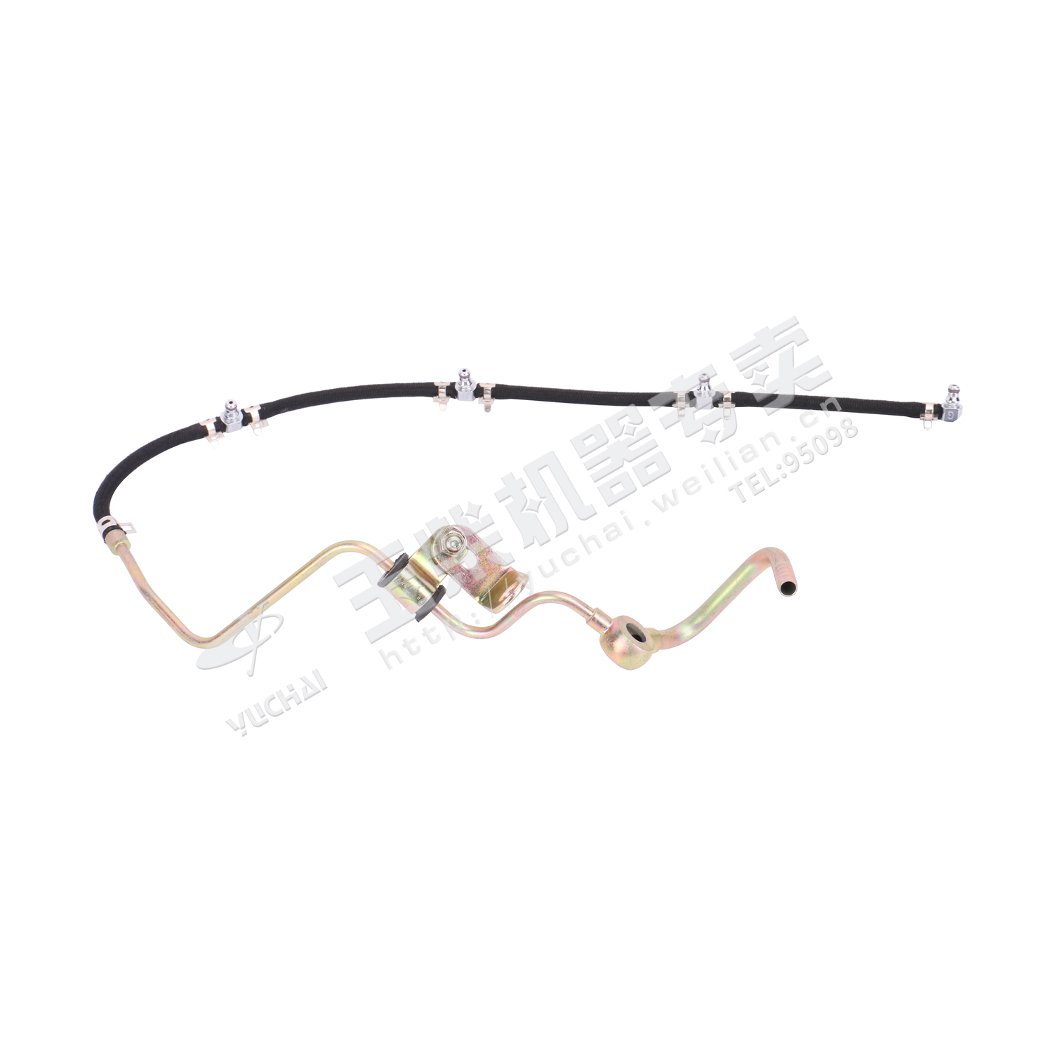 Oil return pipe parts