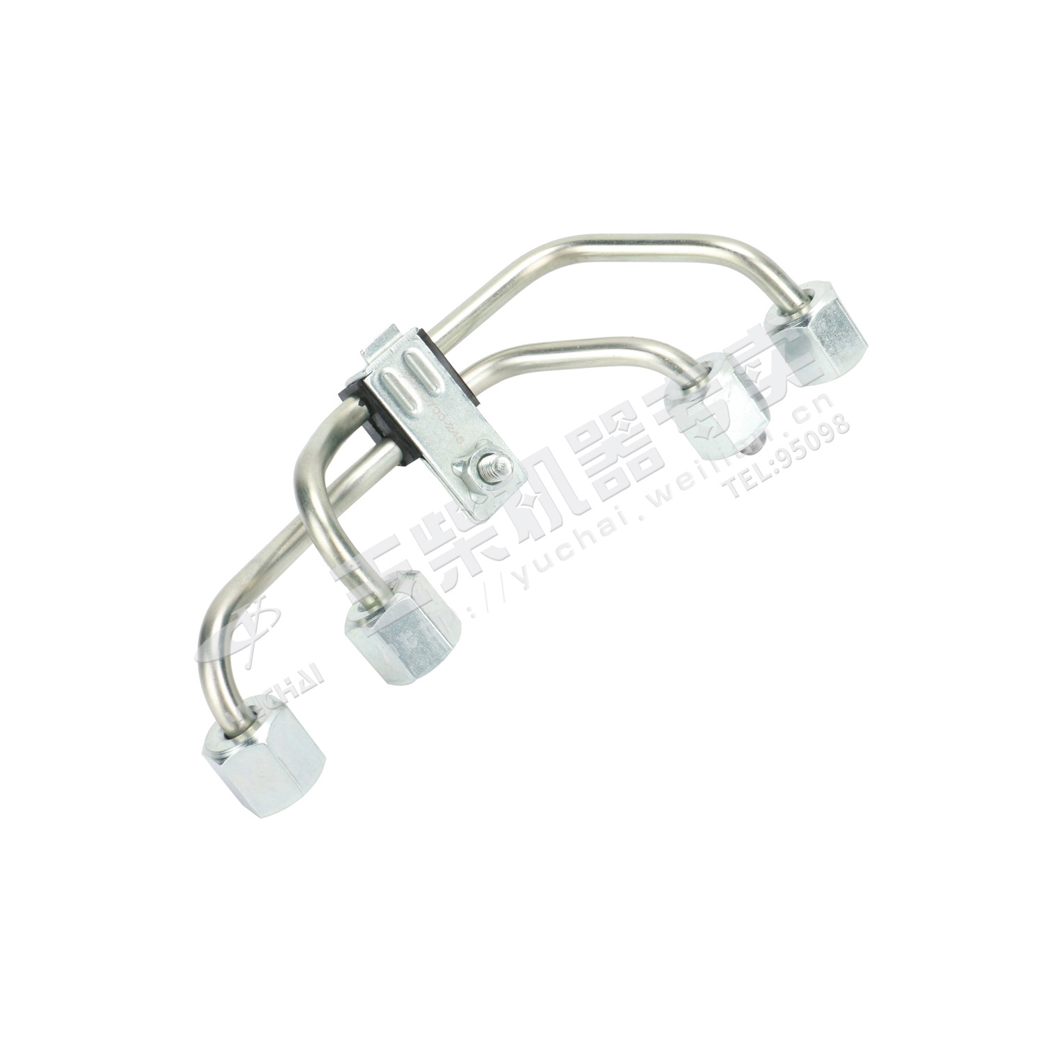 Oil pump to oil rail pipe parts