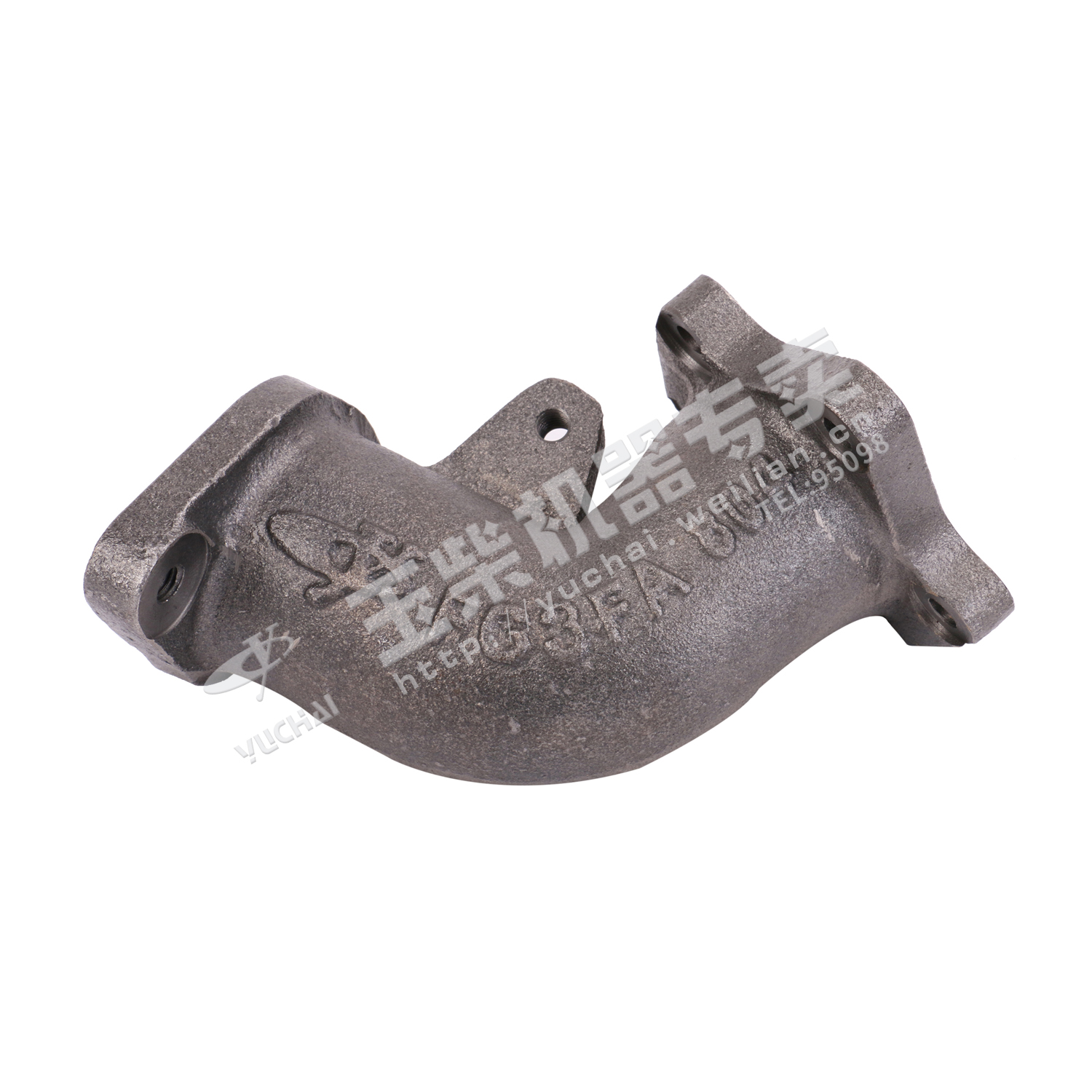 Turbo rear exhaust pipe