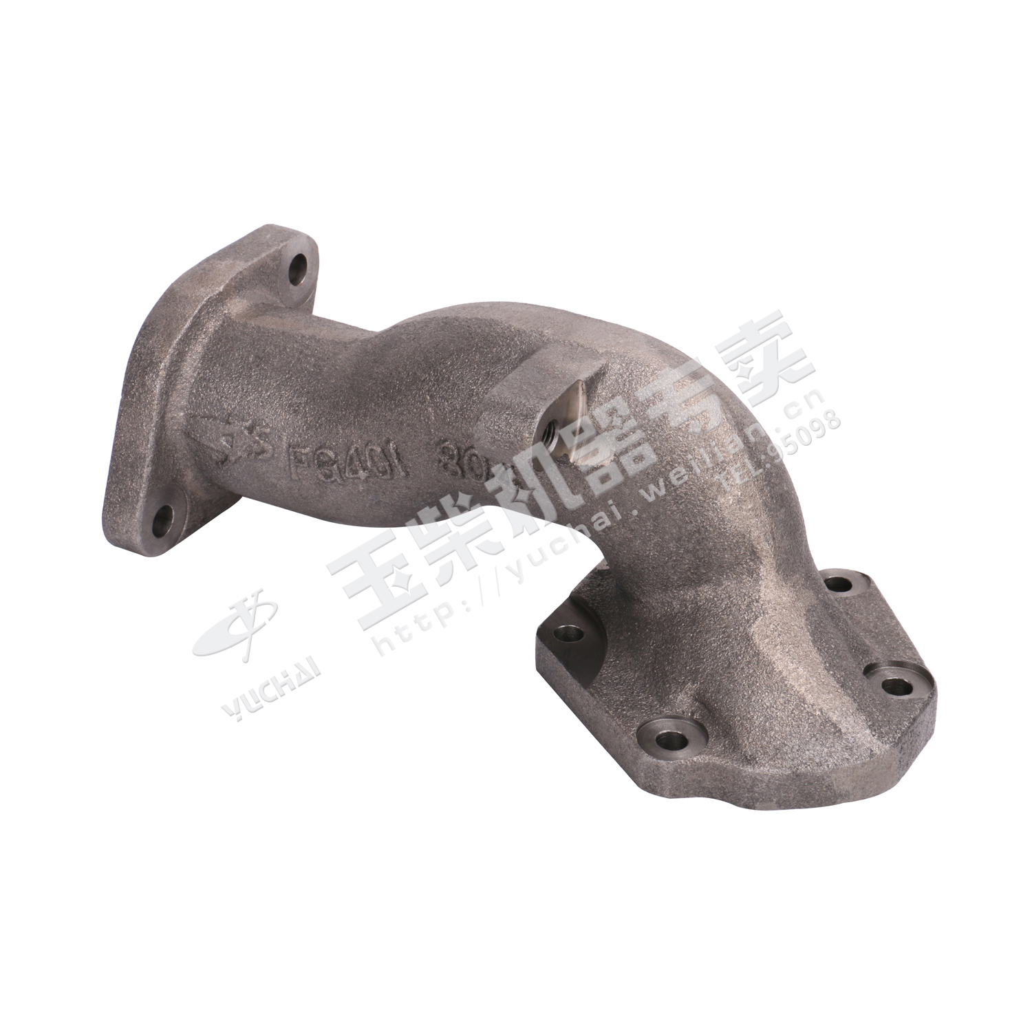 Задняя выхлопная труба турбонагнетателя-1