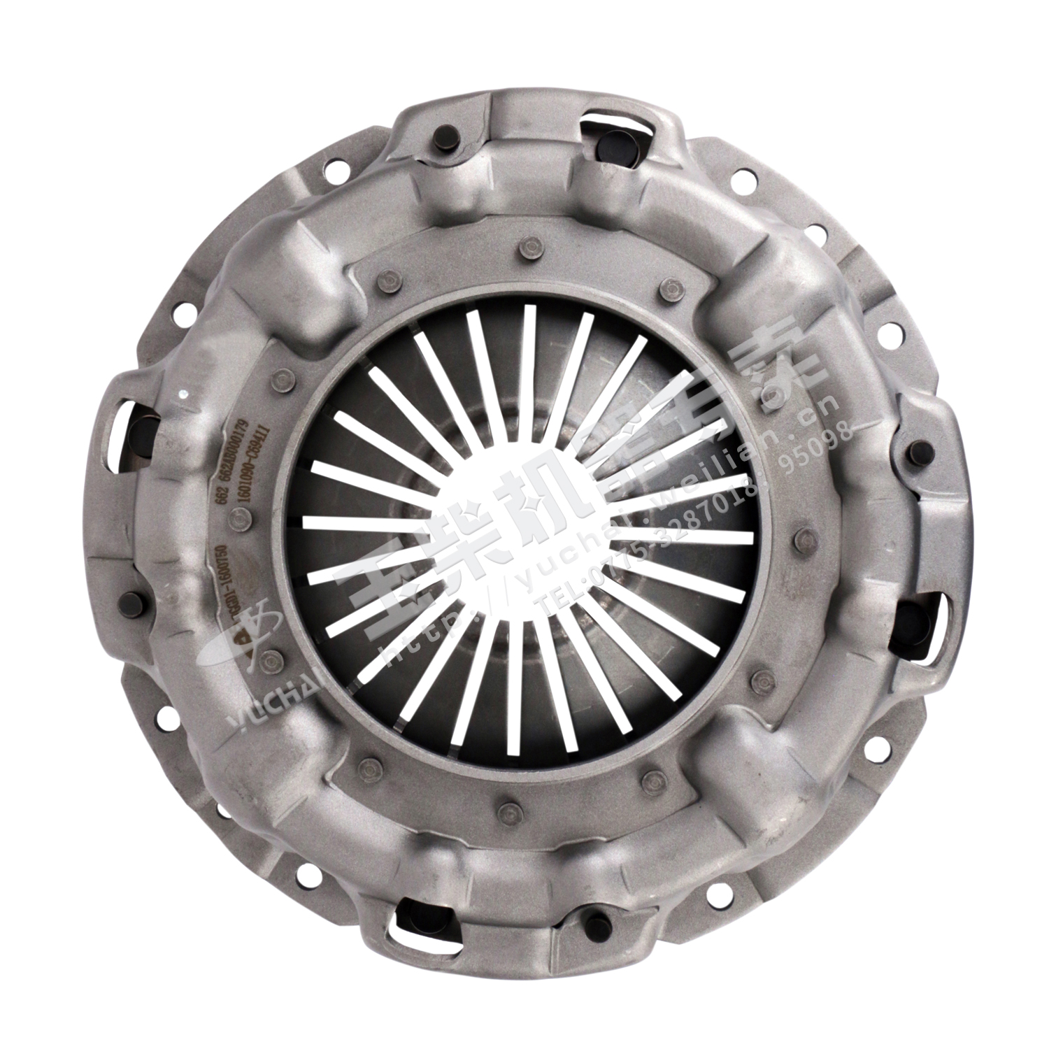 Clutch cover and plate assembly