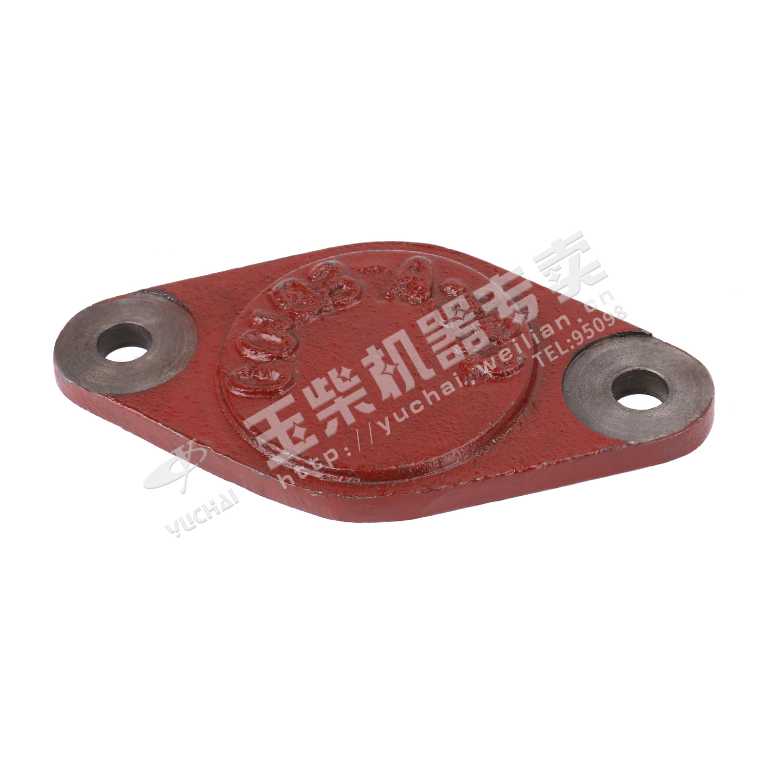 Steering pump cover plate