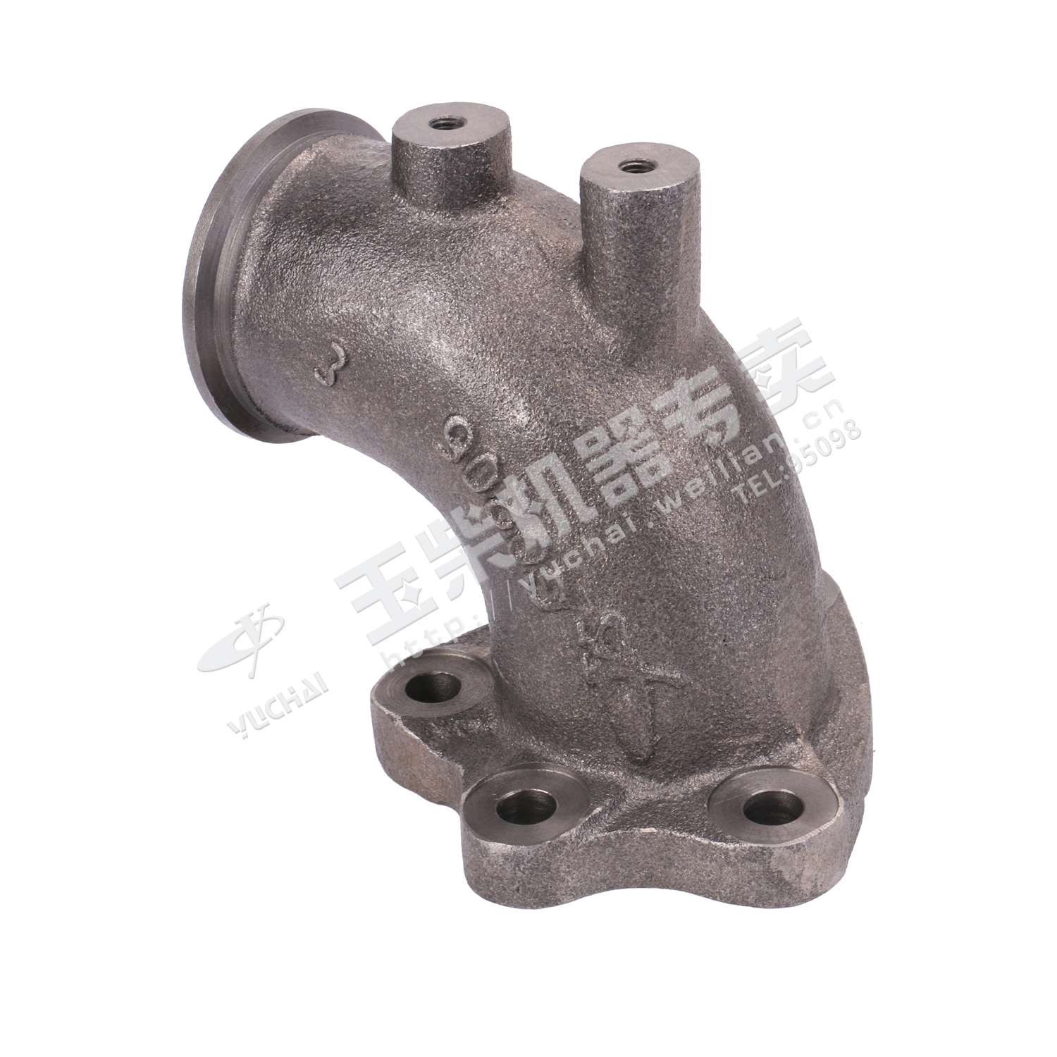 涡轮后排气接管