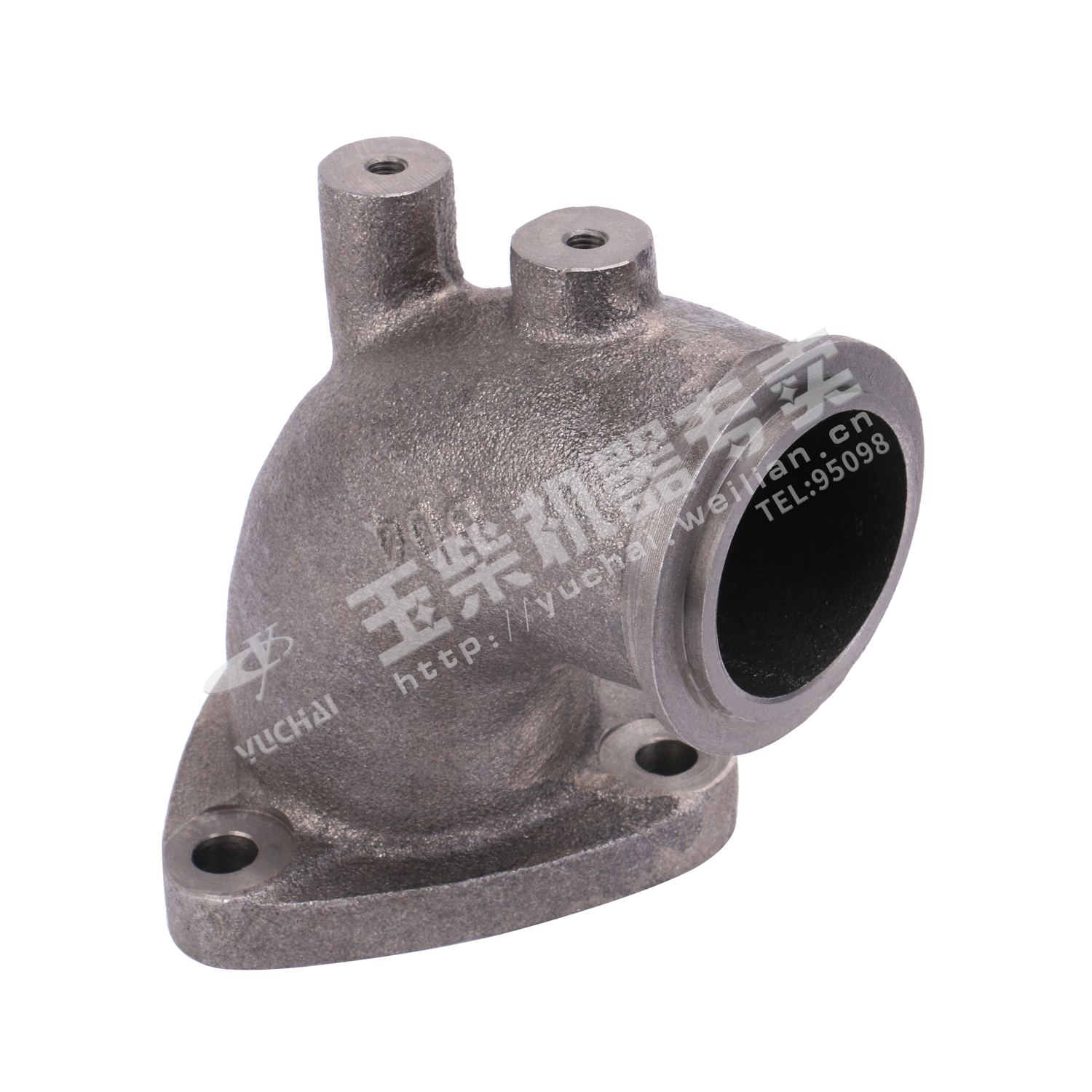 Задняя выхлопная труба турбонагнетателя-1