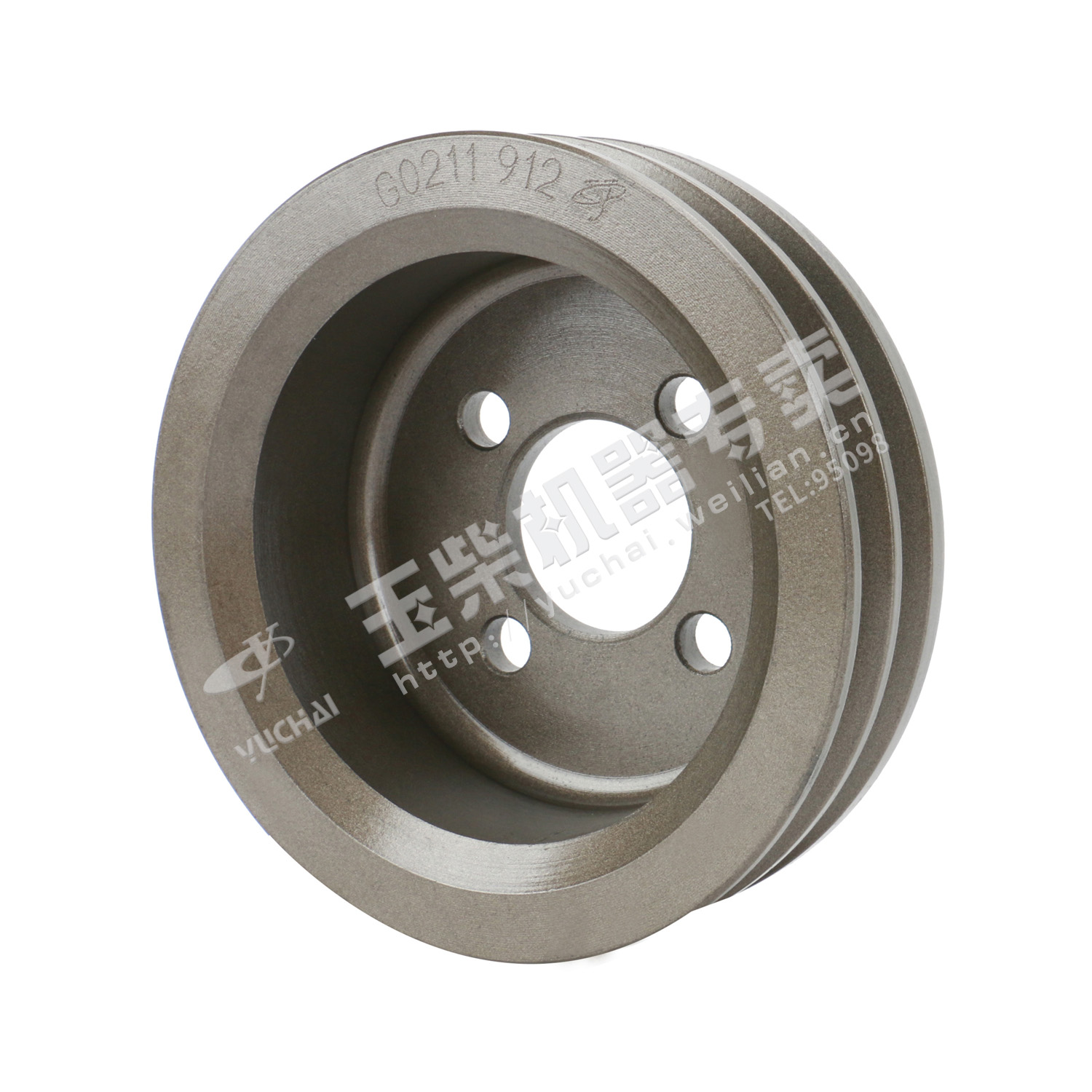 Water pump additional pulley-1