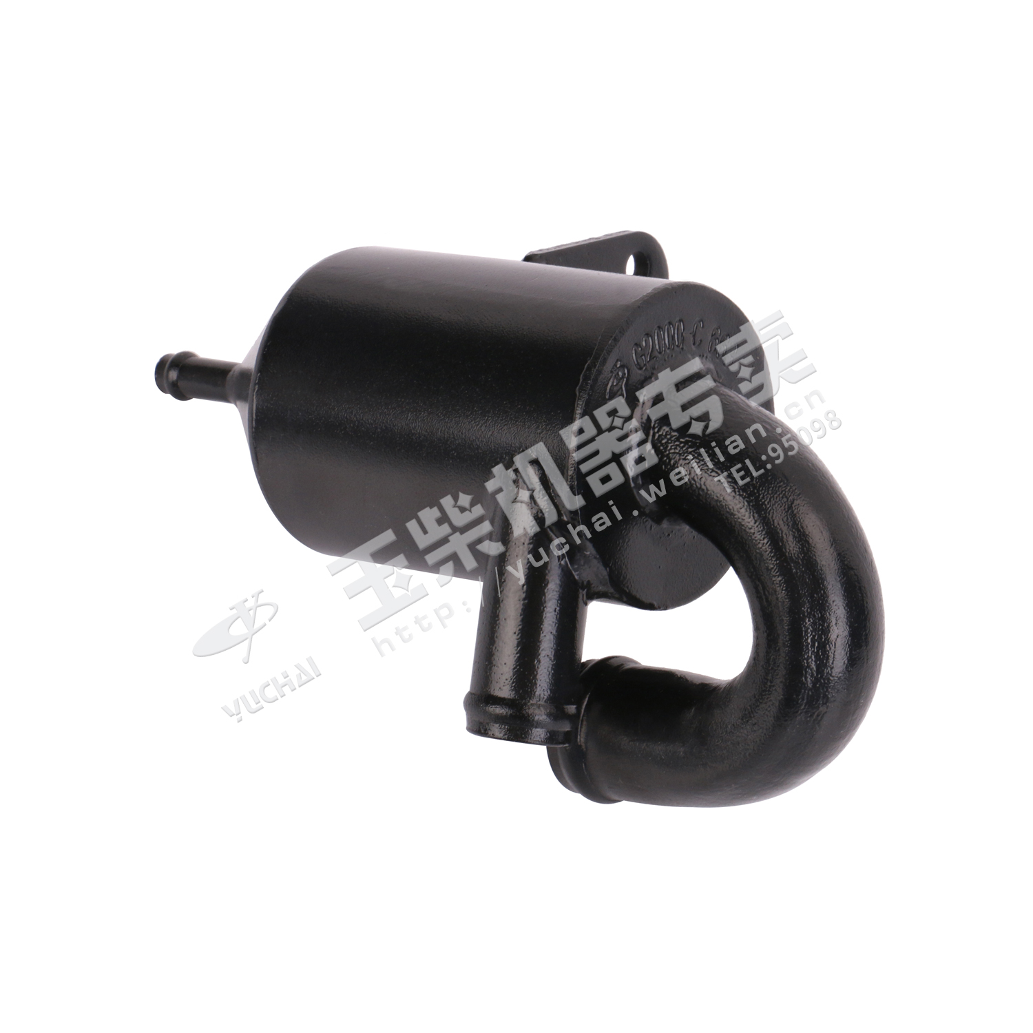 Centrifugal oil and gas separator