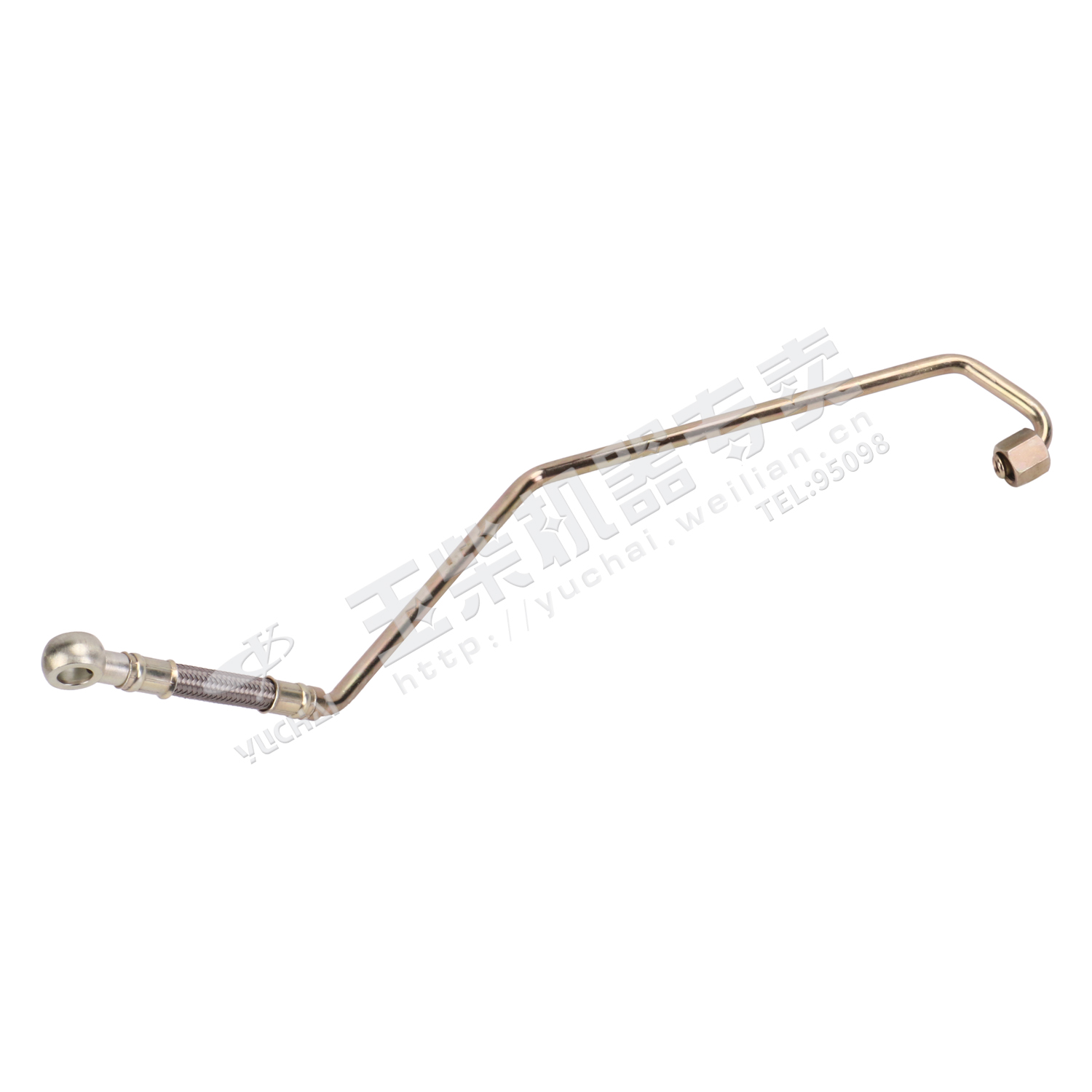 Supercharger oil inlet pipe assembly-1