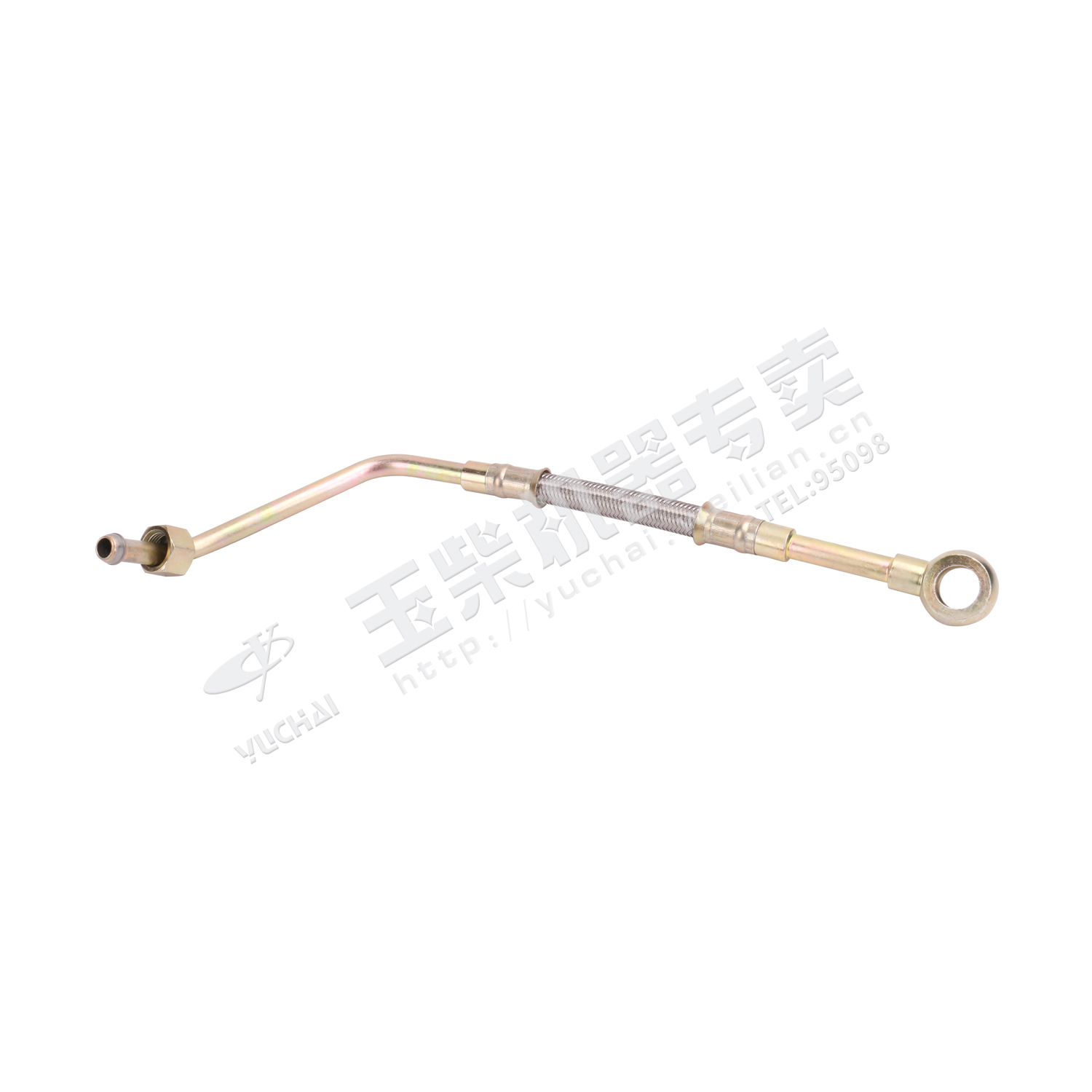 Diesel filter to oil injection pump pipe components-1