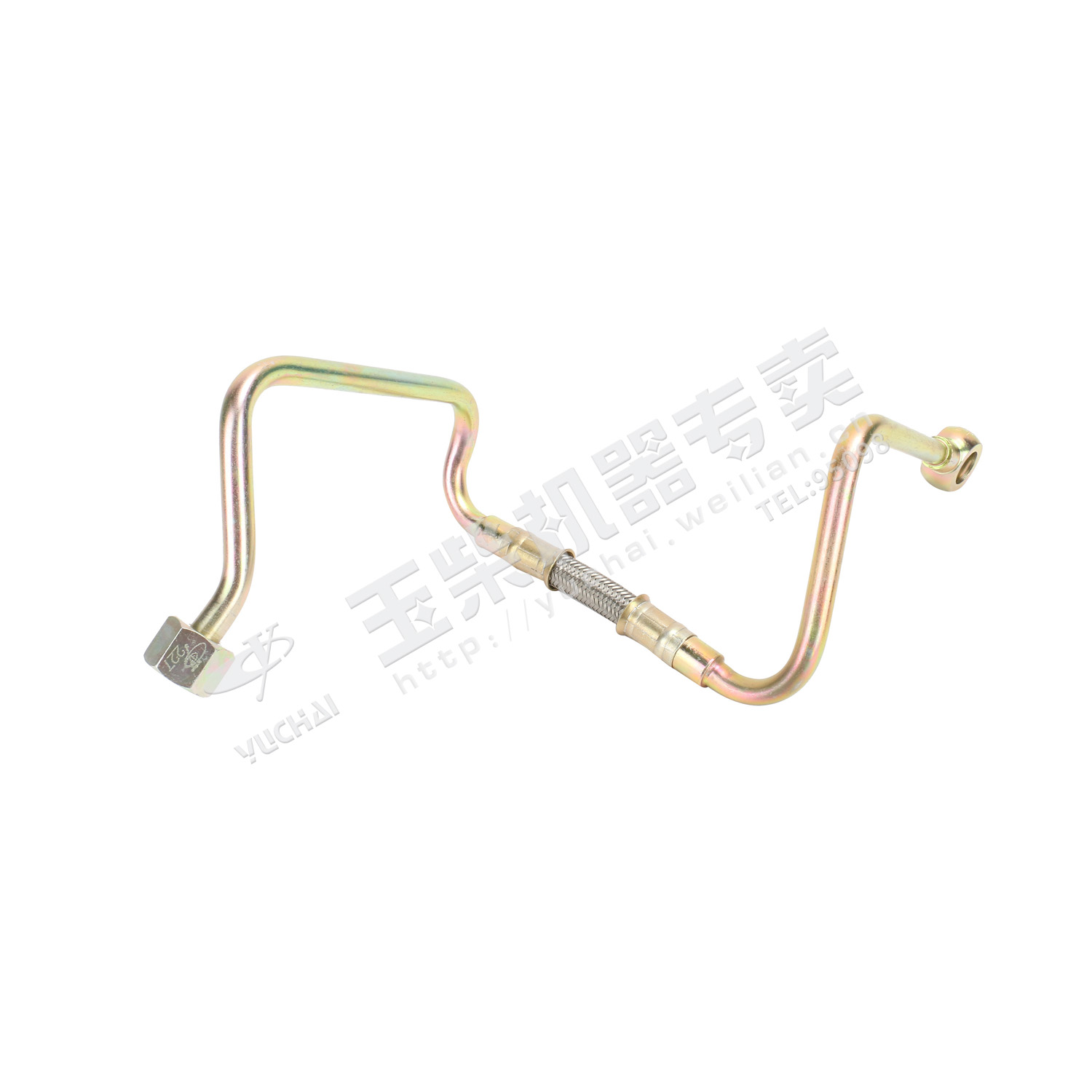 输油泵至柴滤器油管部件-1