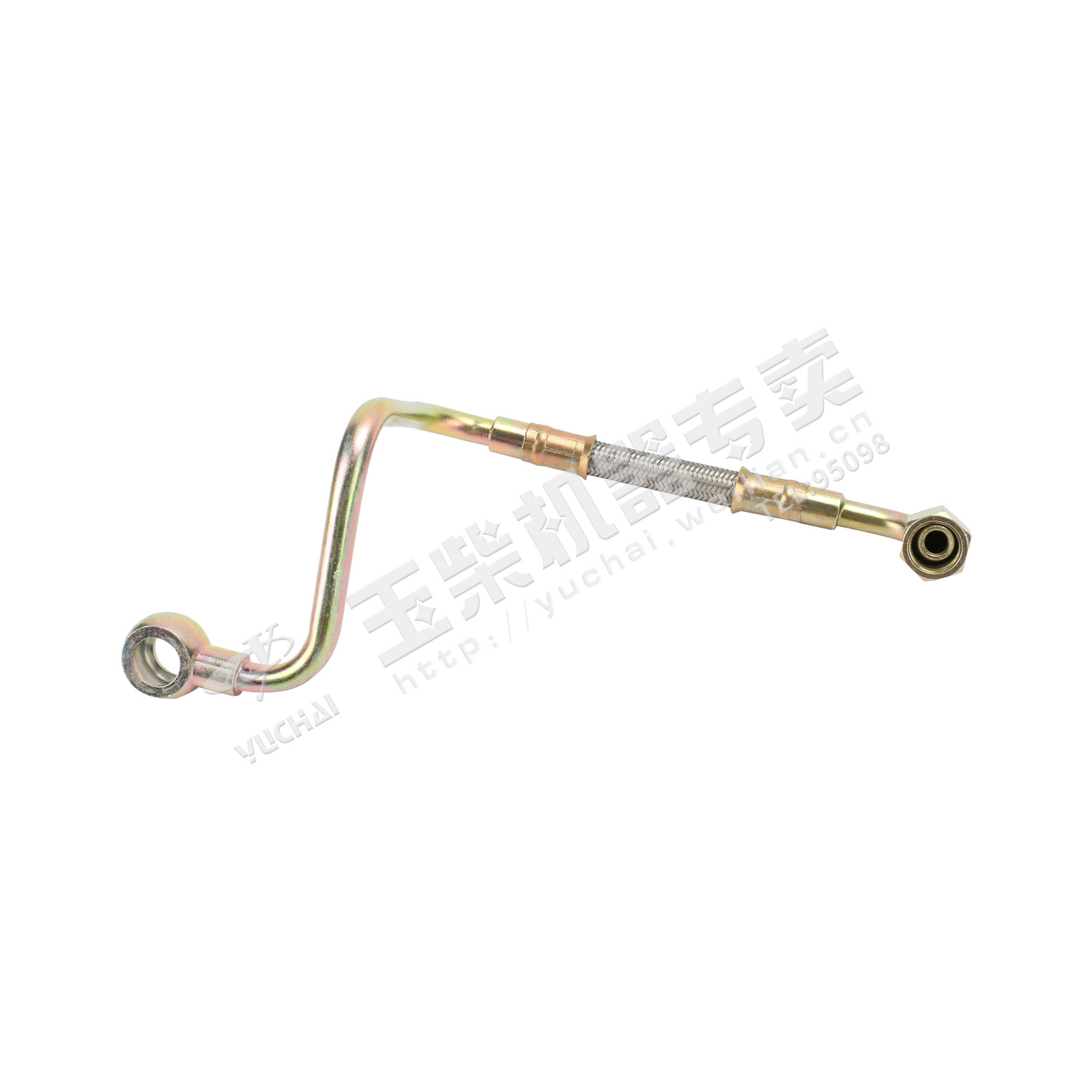 Diesel filter to oil injection pump pipe components-1