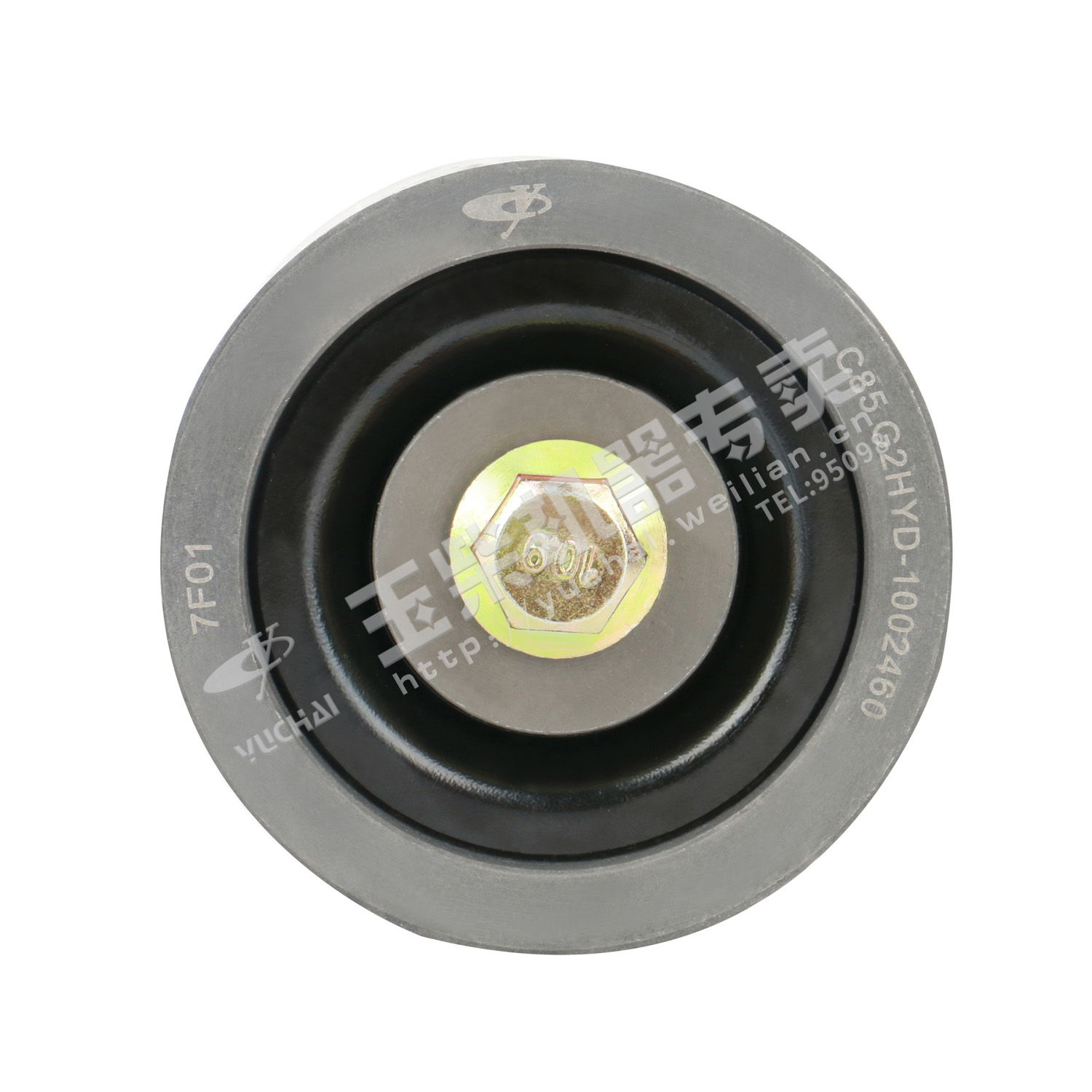 Multi-wedge belt idler assembly