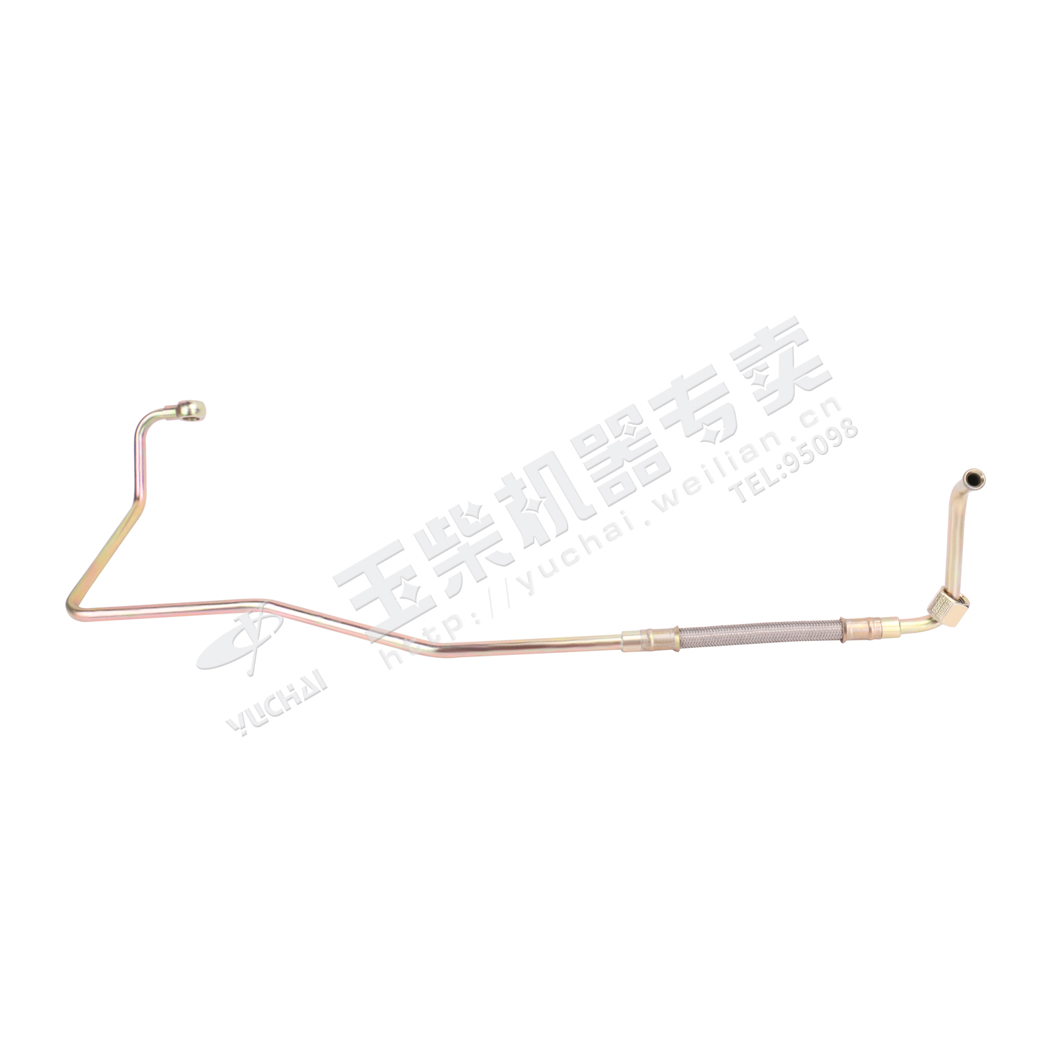 Supercharger outlet pipe