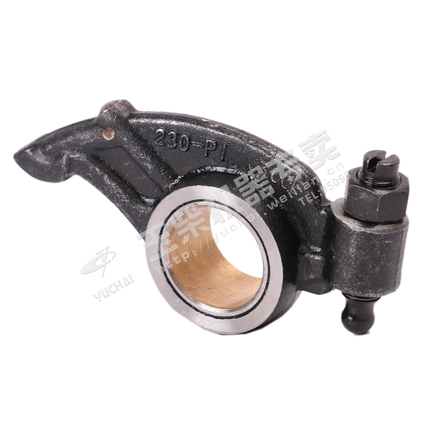 Exhaust valve rocker arm assembly