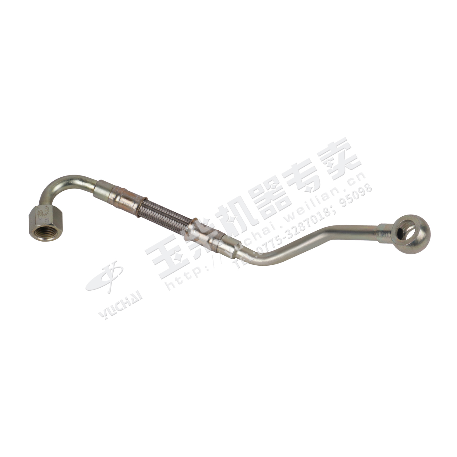 Supercharger outlet pipe