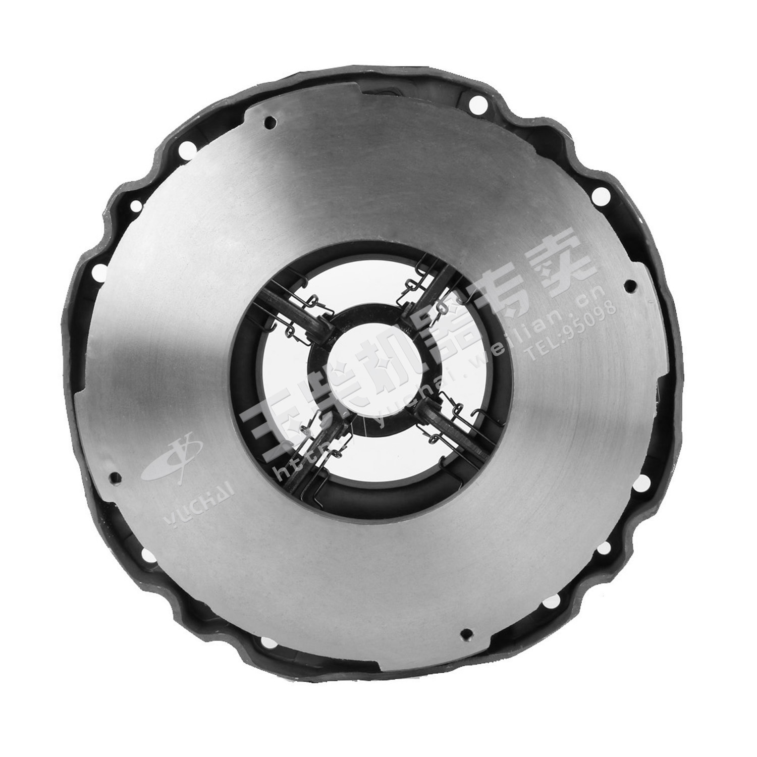 Clutch cover and platen components-3
